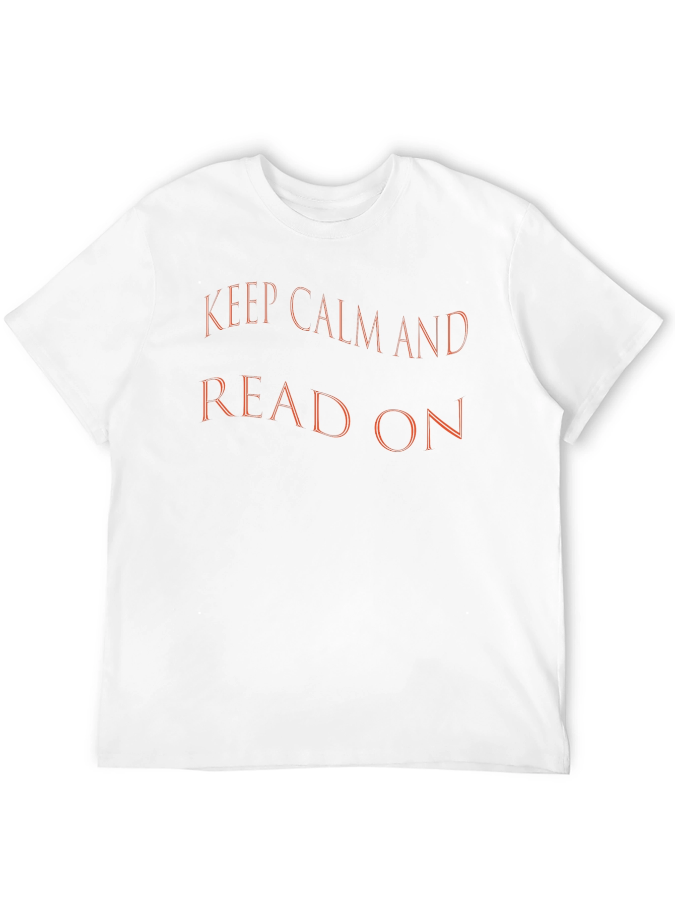 Black Keep Calm and Read On Black T-Shirt view 12
