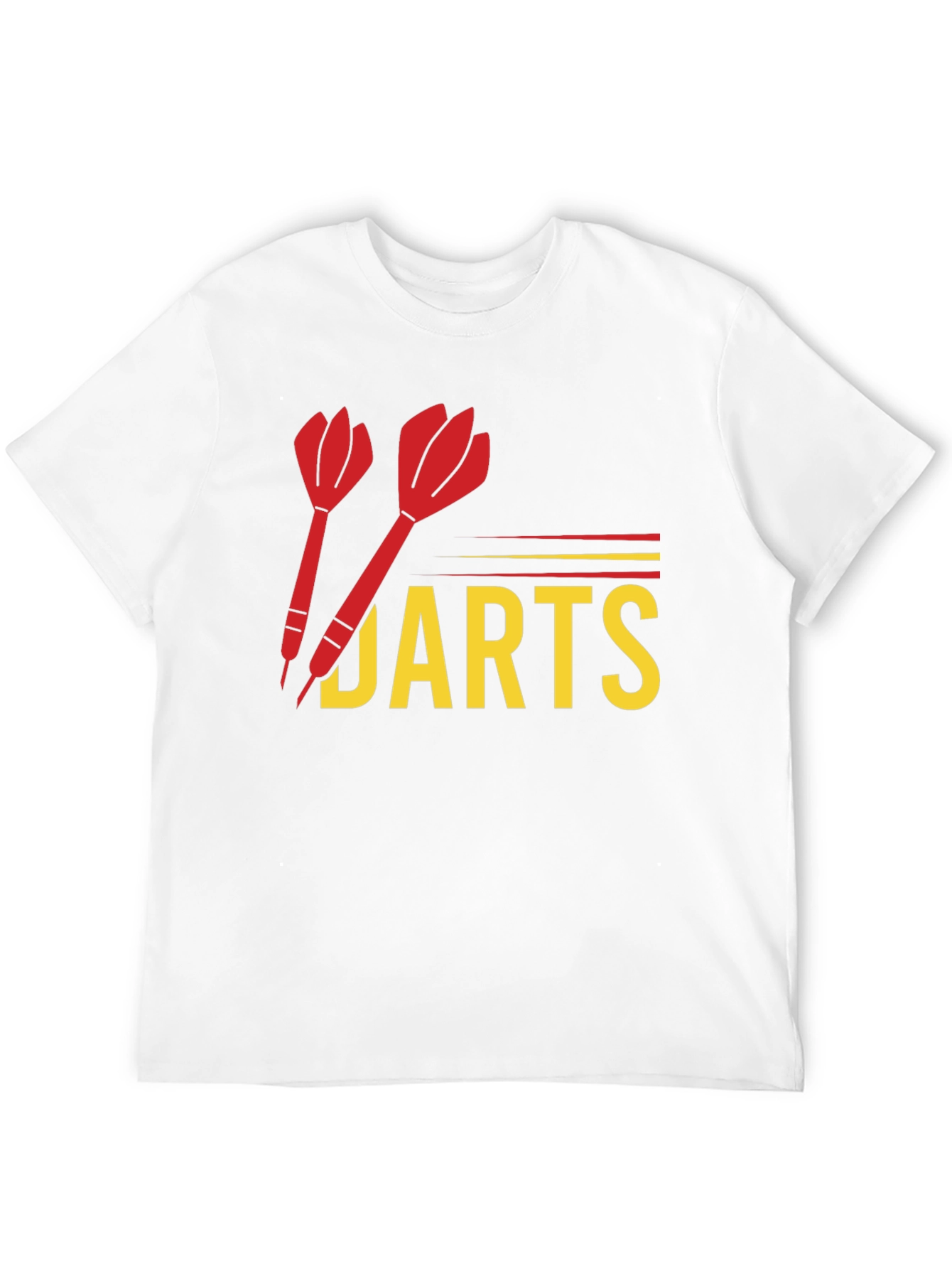 Black Darts Graphic T-Shirt - Fun Casual Wear view 12