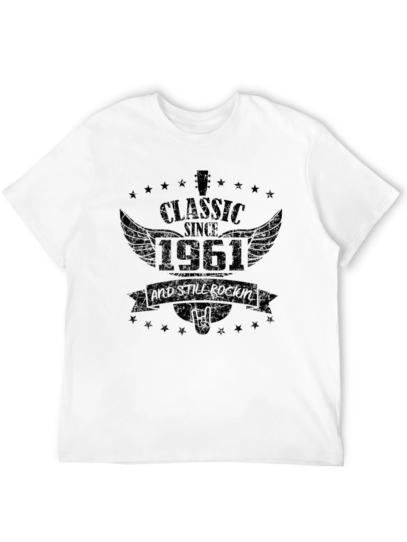 Black Classic Since 1961 Rock T-Shirt view 12