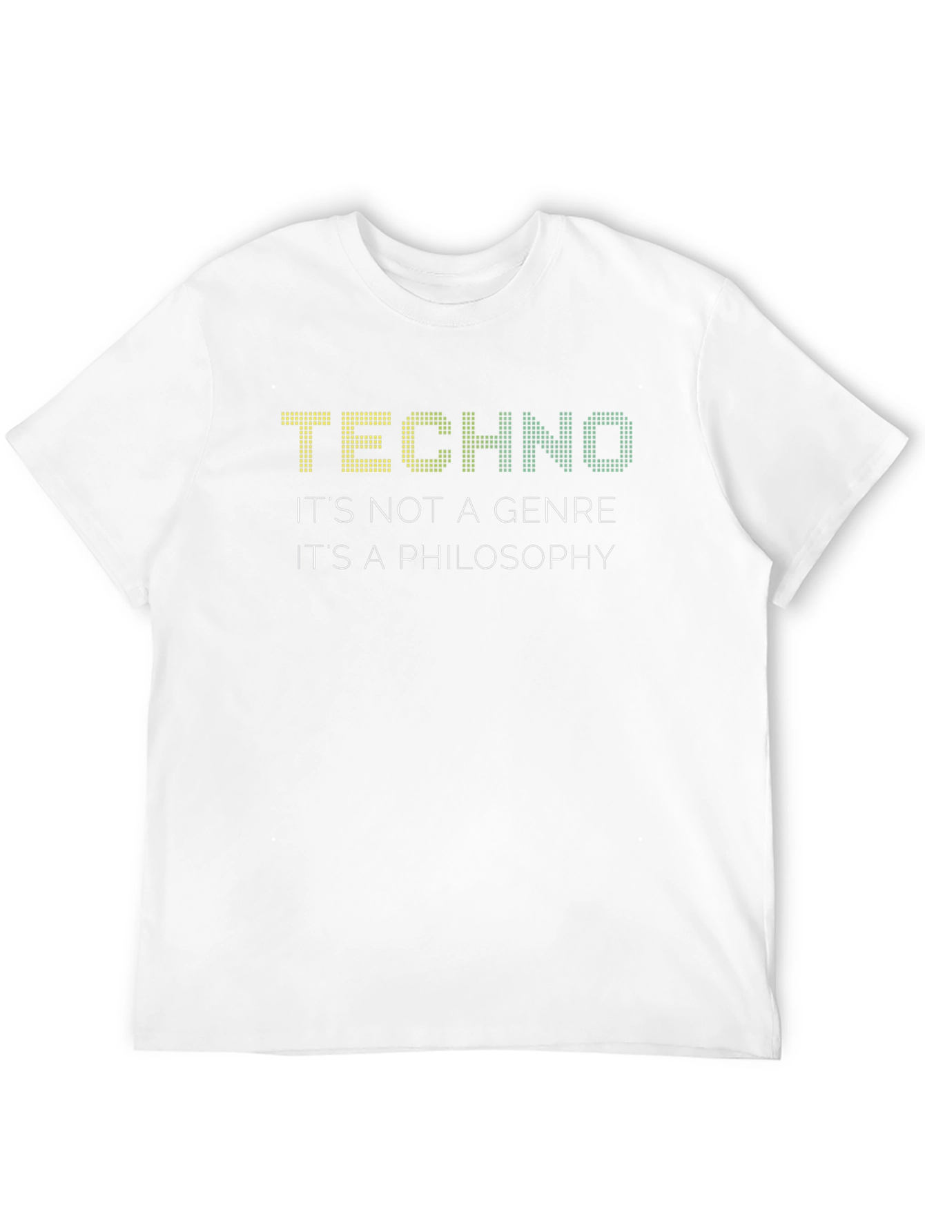 Black Techno Philosophy T-Shirt - Unique Music Lover Tee view 12