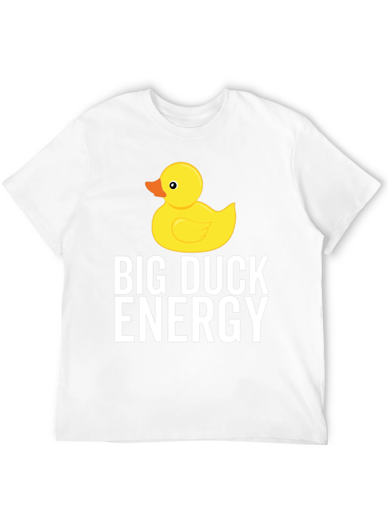 Black Big Duck Energy T-Shirt - Funny & Stylish Tee view 12