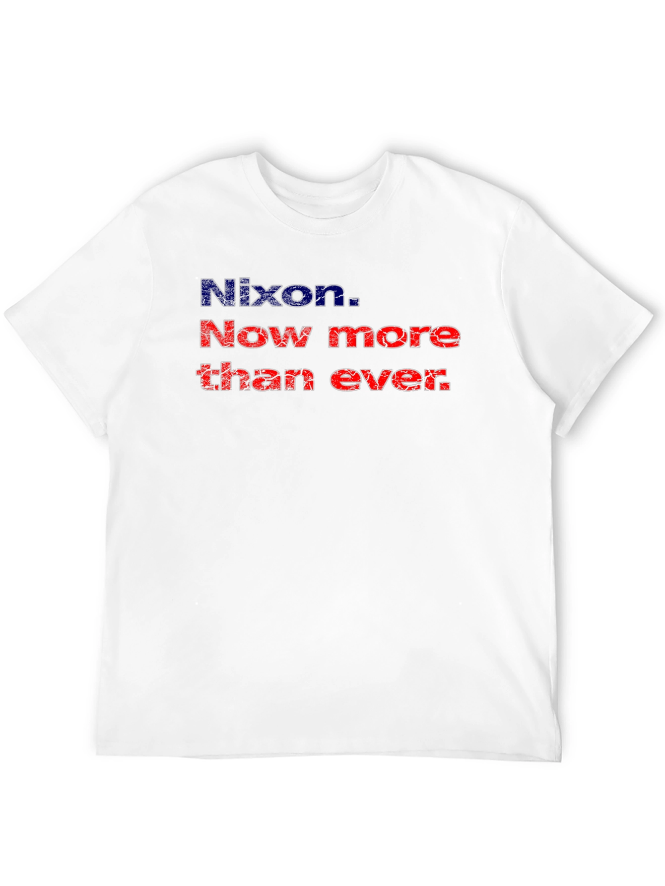 Black Nixon Now More Than Ever Graphic T-Shirt view 12