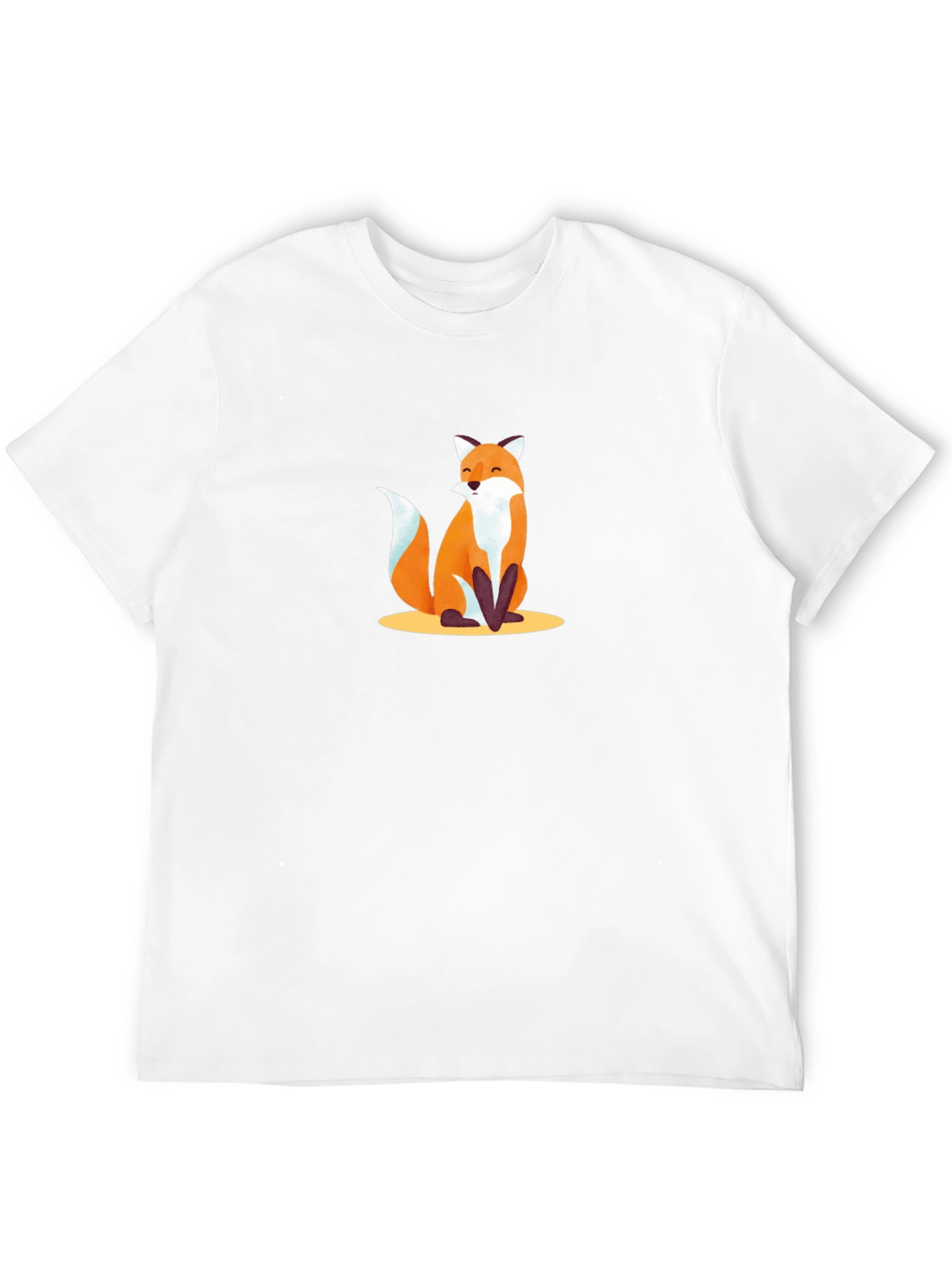 Black Fox Graphic T-Shirt - Black Cotton Tee view 12