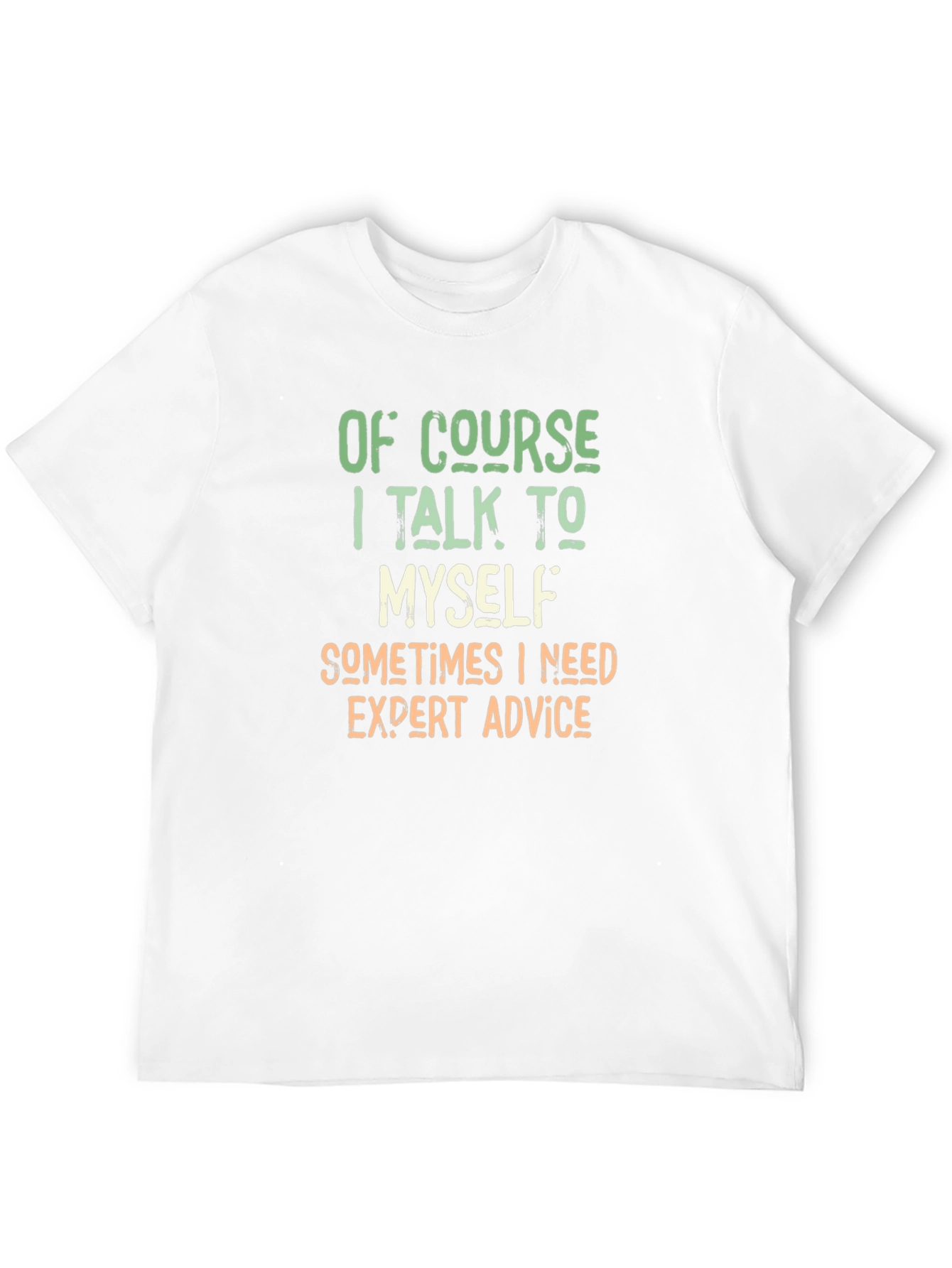 Black Expert Advice Tee - Funny Graphic T-Shirt view 12