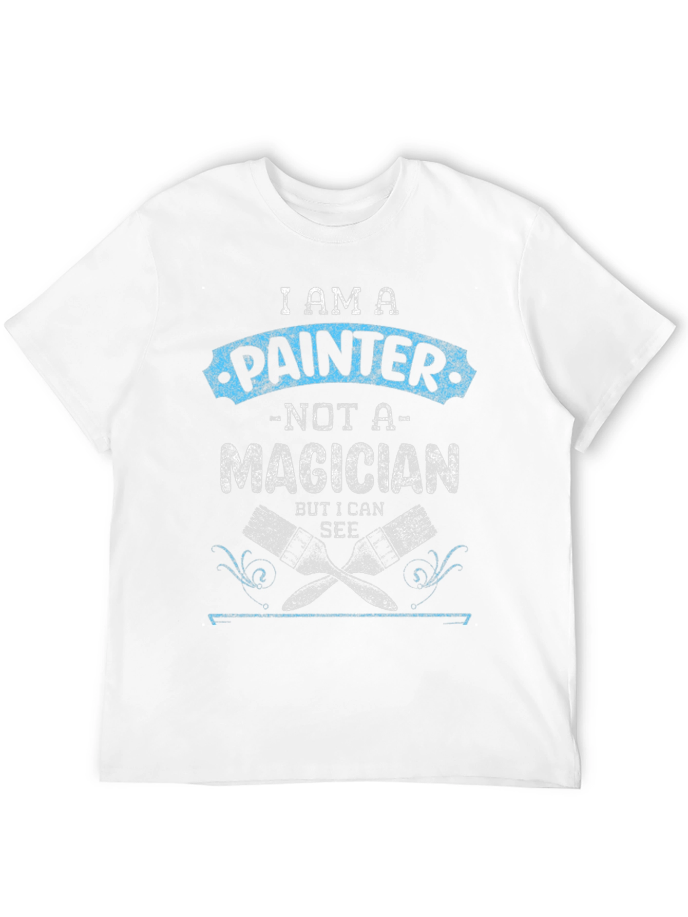 Black Painter T-Shirt - Funny Artist Tee view 12