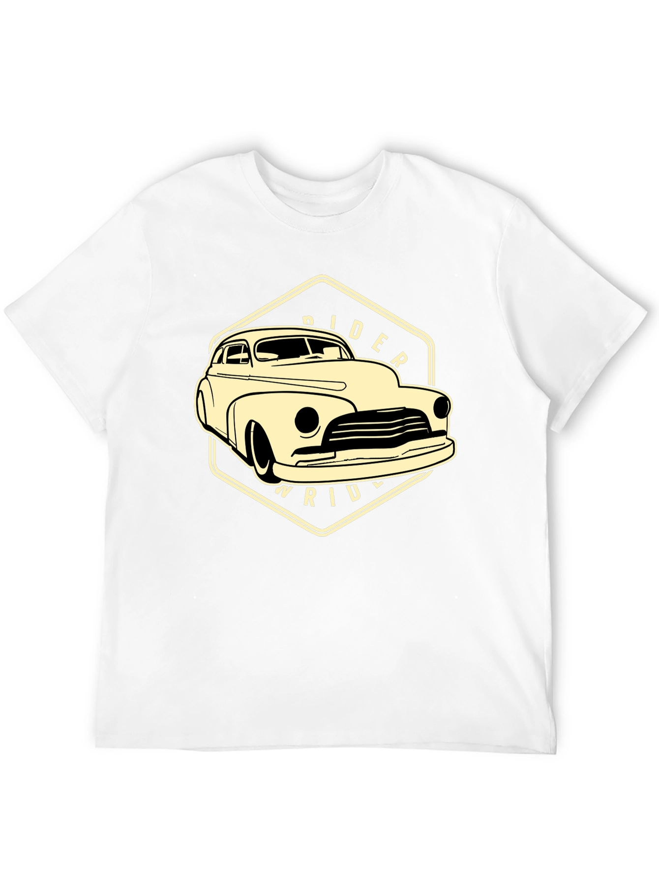 Black Classic Car Rider T-Shirt - Black view 12