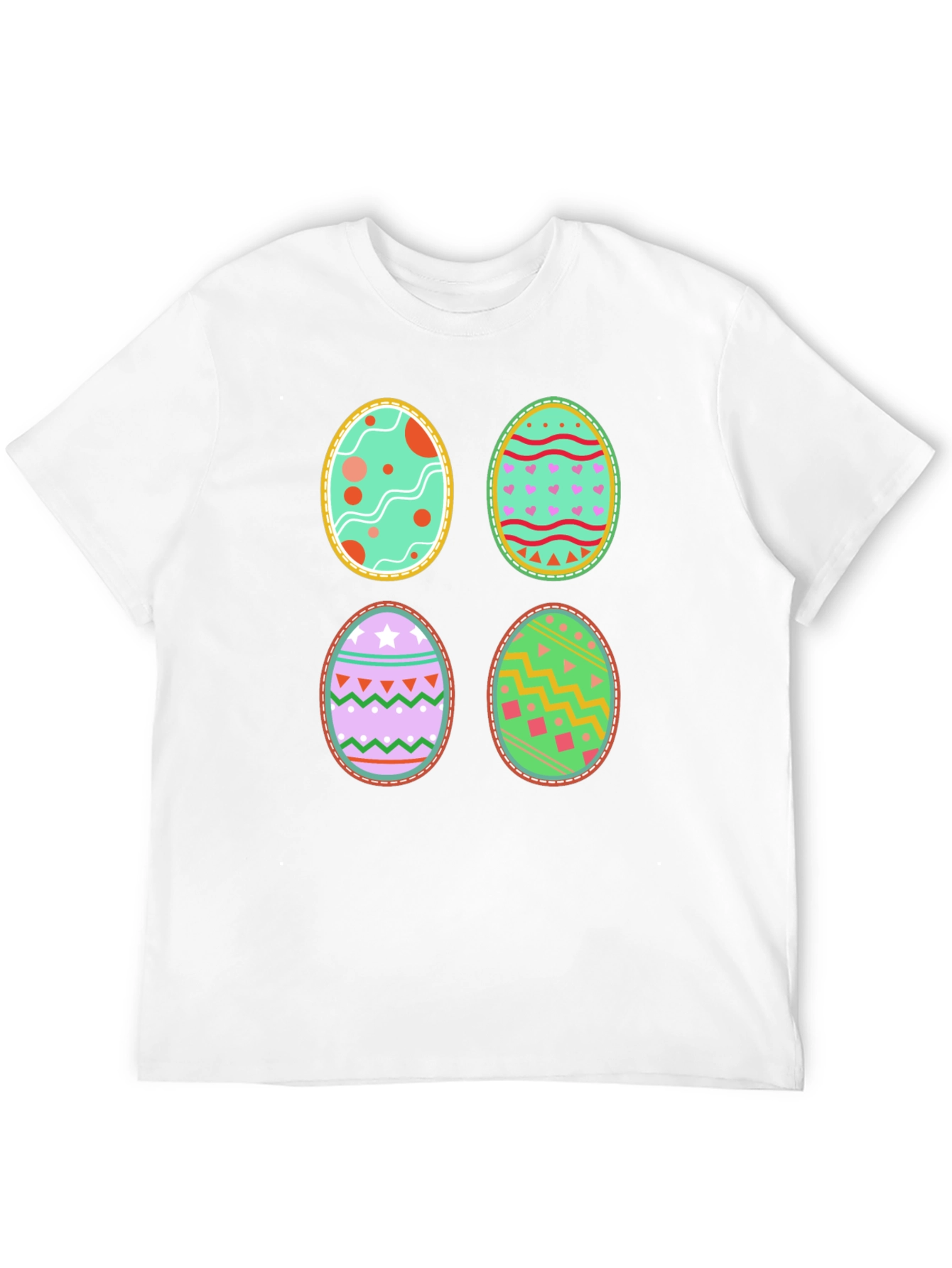 Black Easter Eggs Graphic Tee view 12