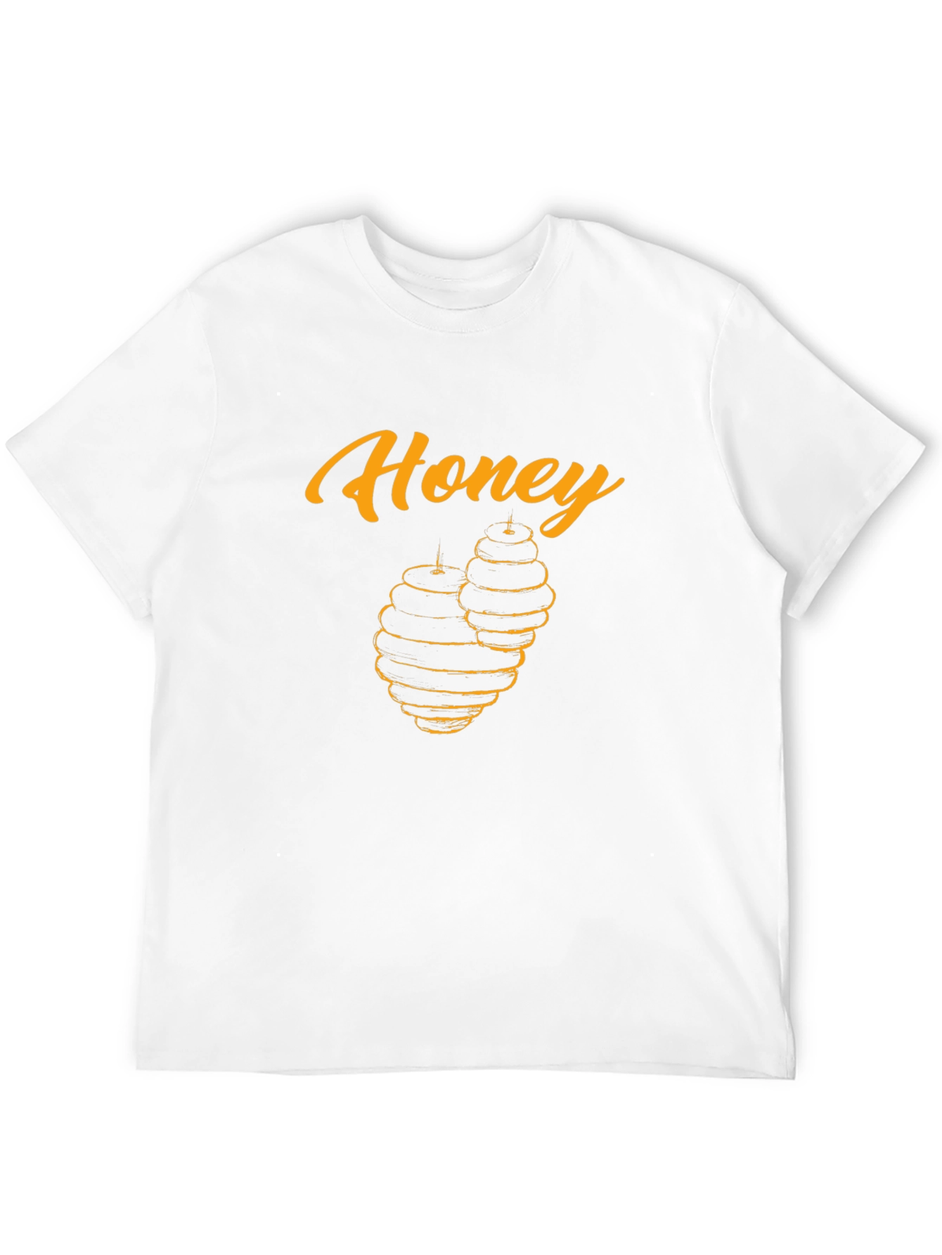 Black Honey Beehive Graphic Black T-Shirt view 12