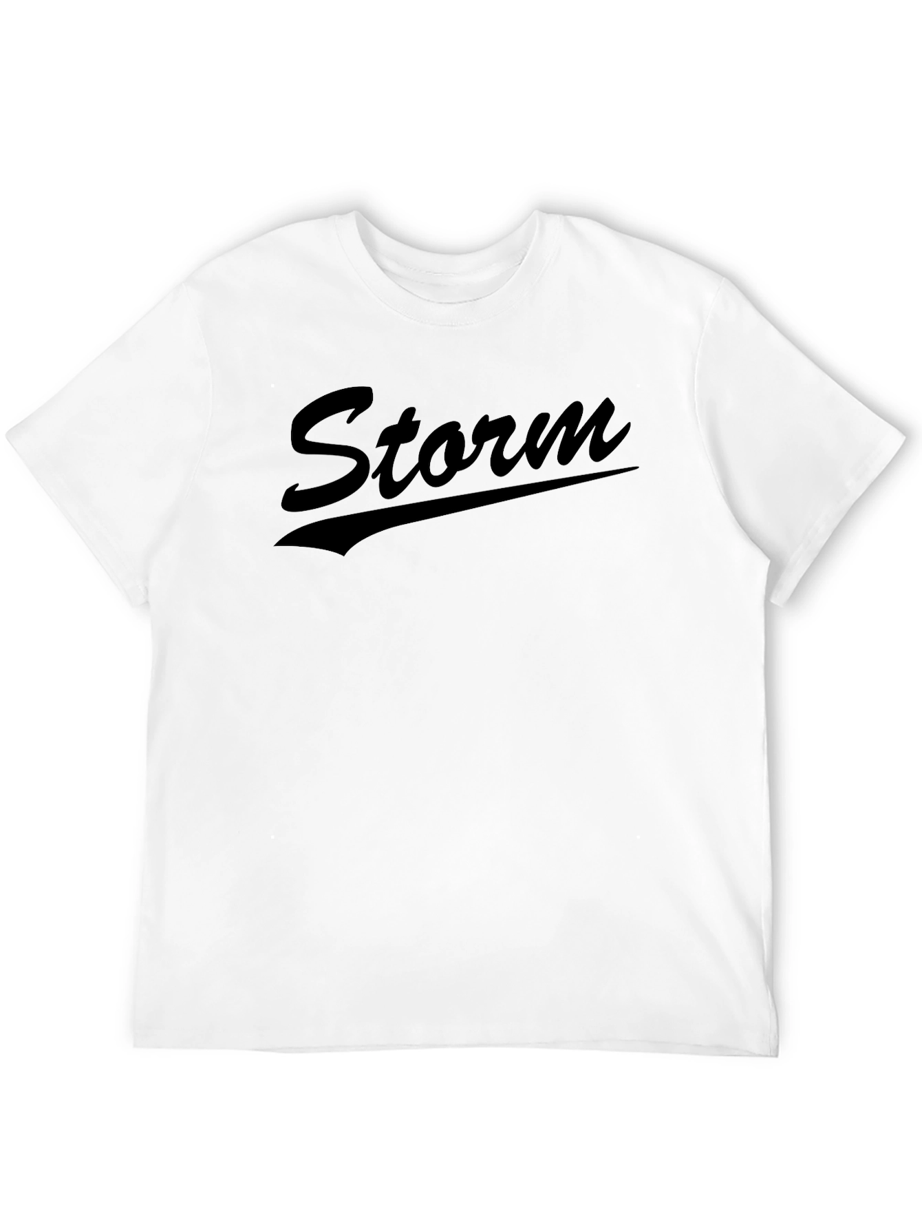 Black Storm Graphic T-Shirt - Soft Cotton Blend view 12