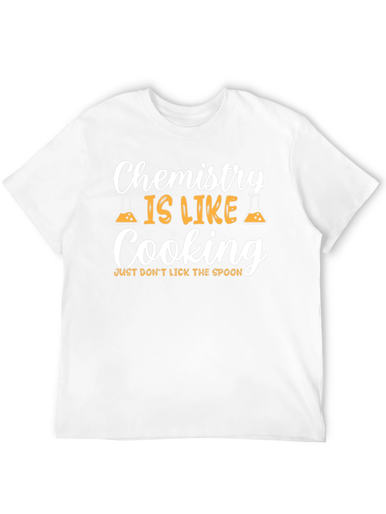 Chemistry Cooking T-Shirt - Don't Lick the Spoon! - 12