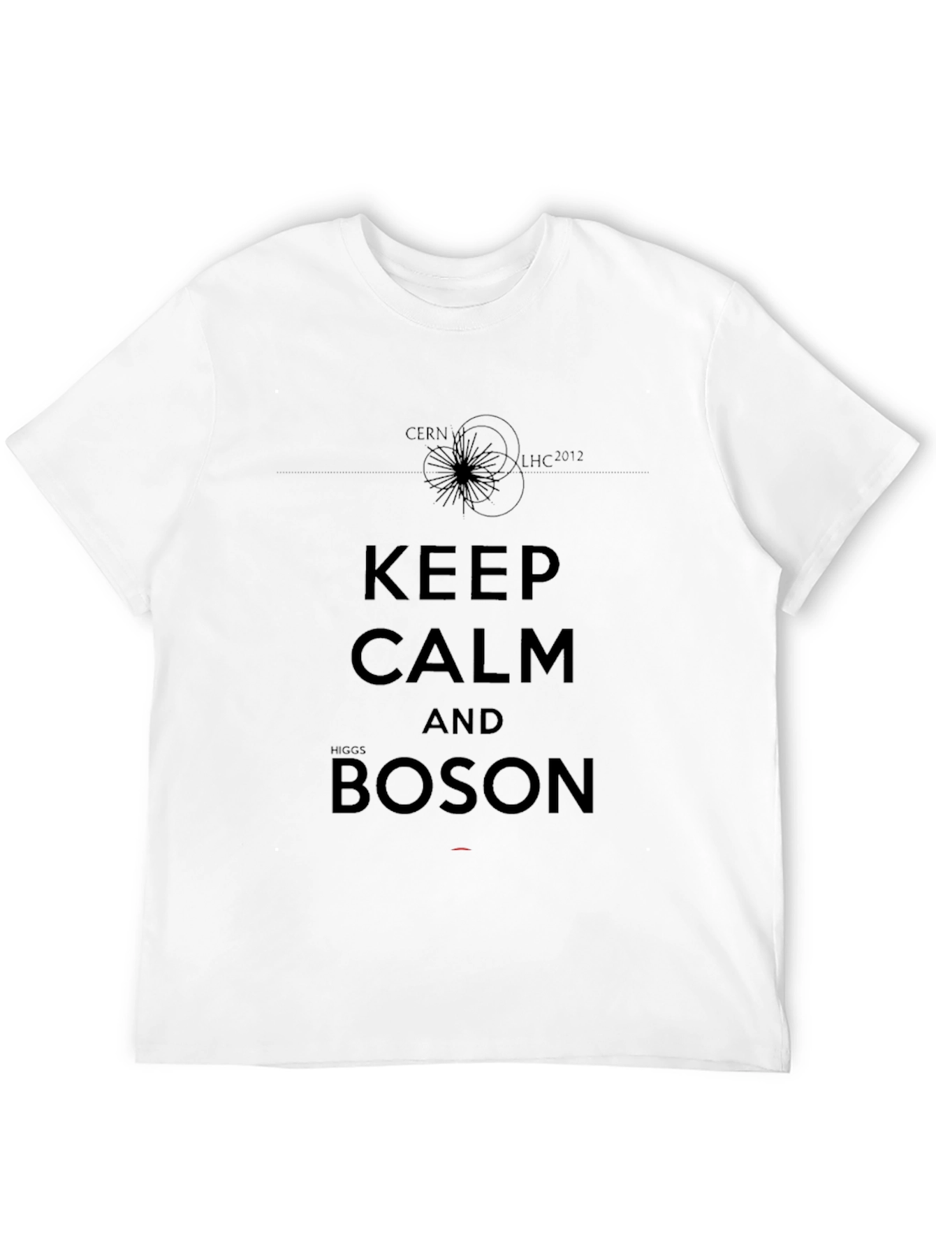 Black Keep Calm and Boson Black T-Shirt view 12