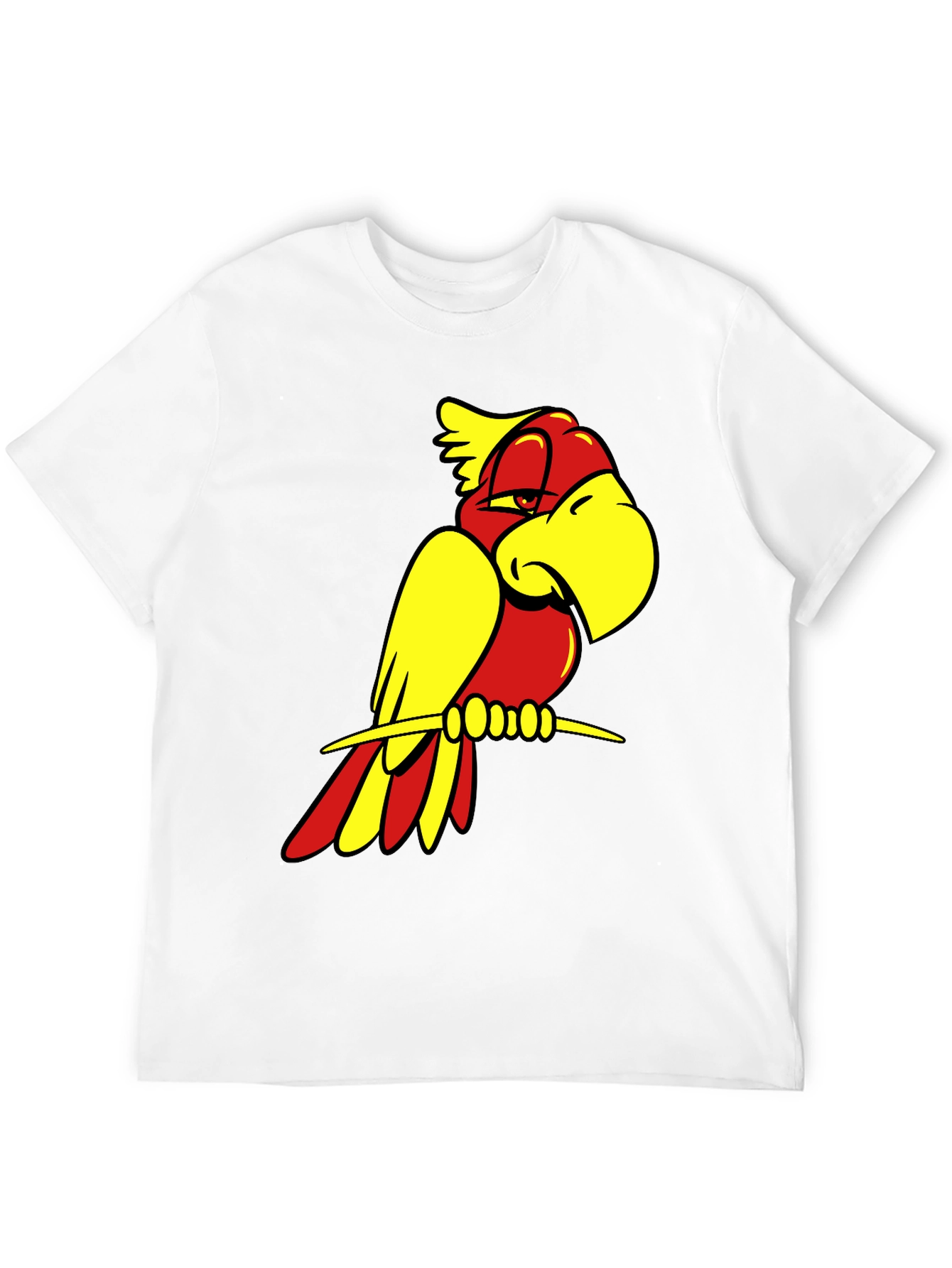 Cool Parrot Graphic Tee - 12