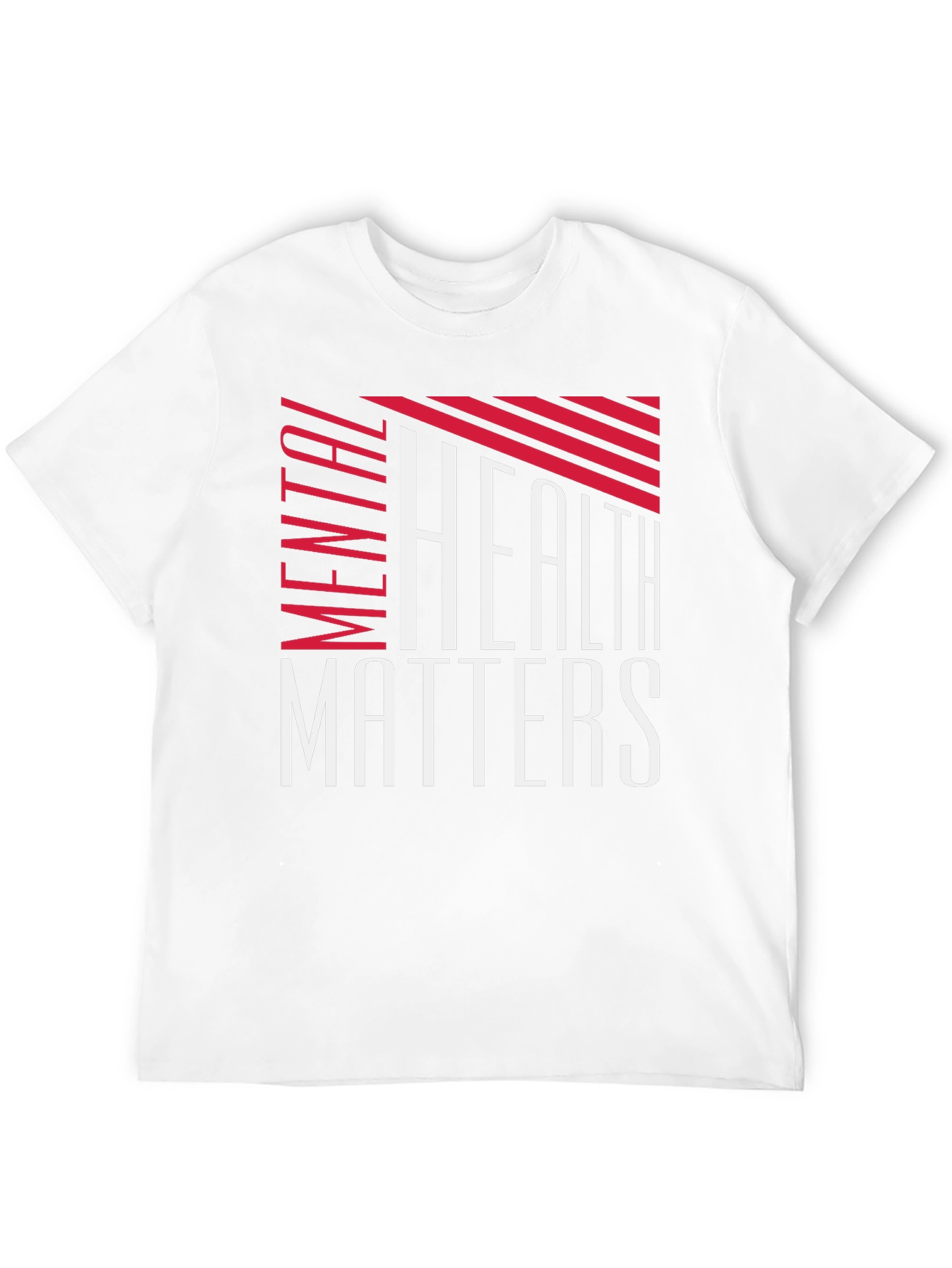 Black Mental Health Matters Graphic Tee - Black view 12