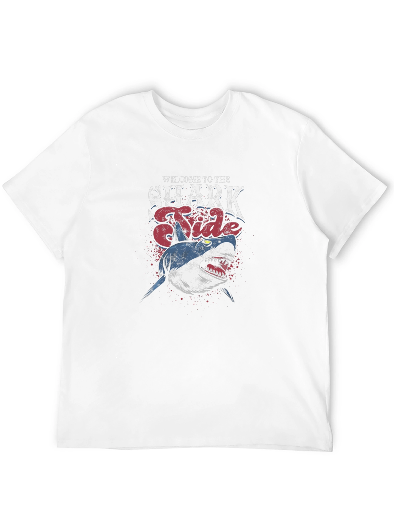 Black Shark Tide Graphic T-Shirt - Black view 12