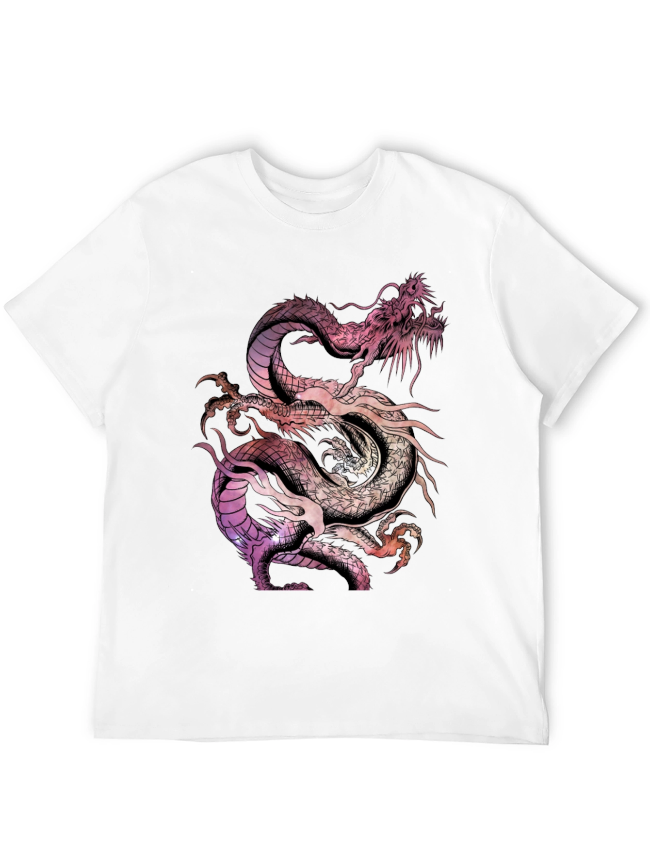 Black Dragon T-Shirt - Colorful Graphic Tee view 12