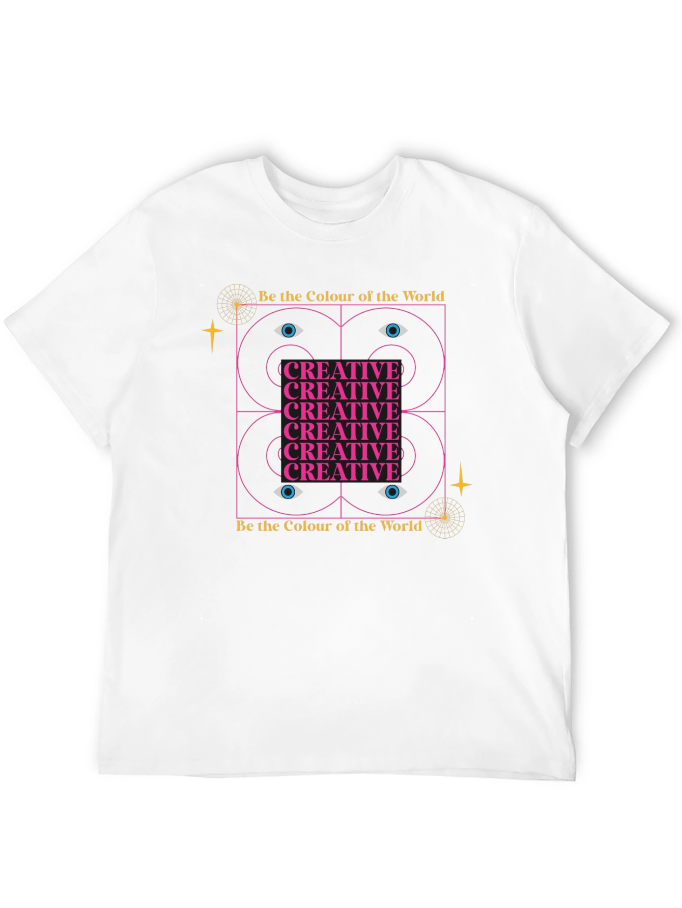 Black Creative World Graphic Tee view 12