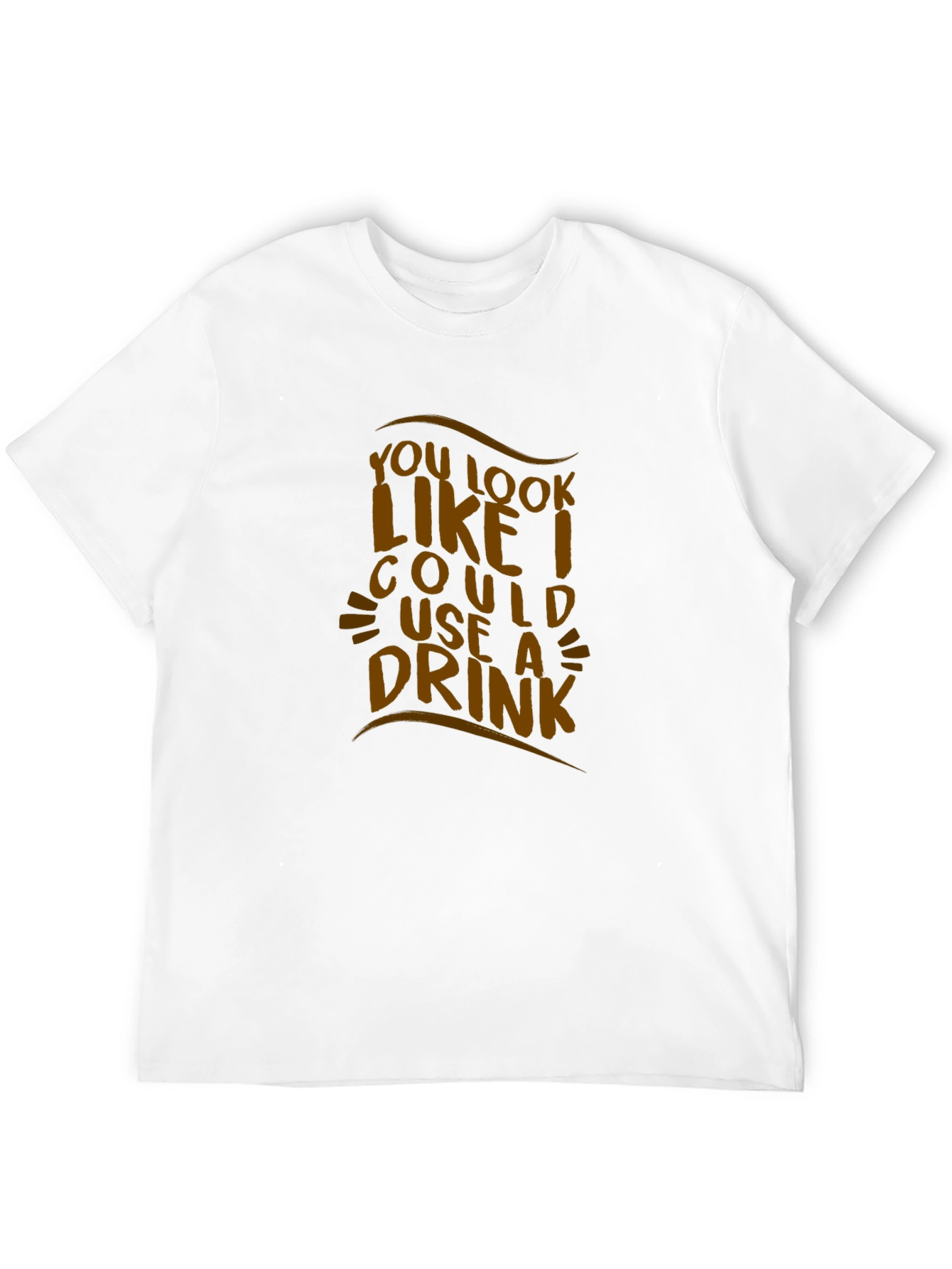 Black You Look Like I Could Use a Drink Graphic Tee - Black view 12