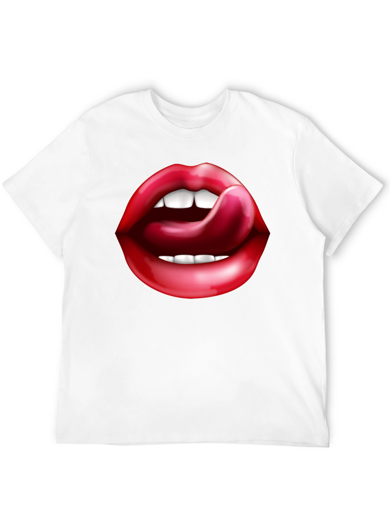 Black Lips Tongue Graphic Tee - Black view 12