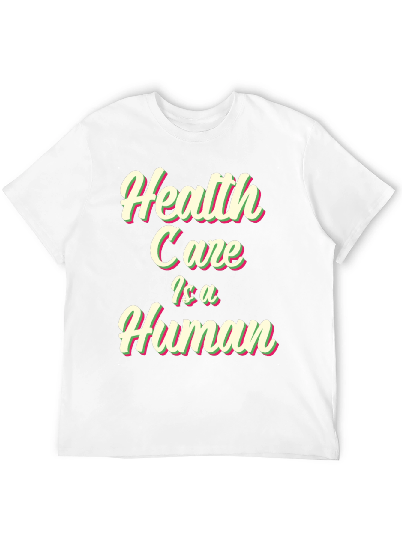 Black Health Care is a Human Right Black Tee view 12