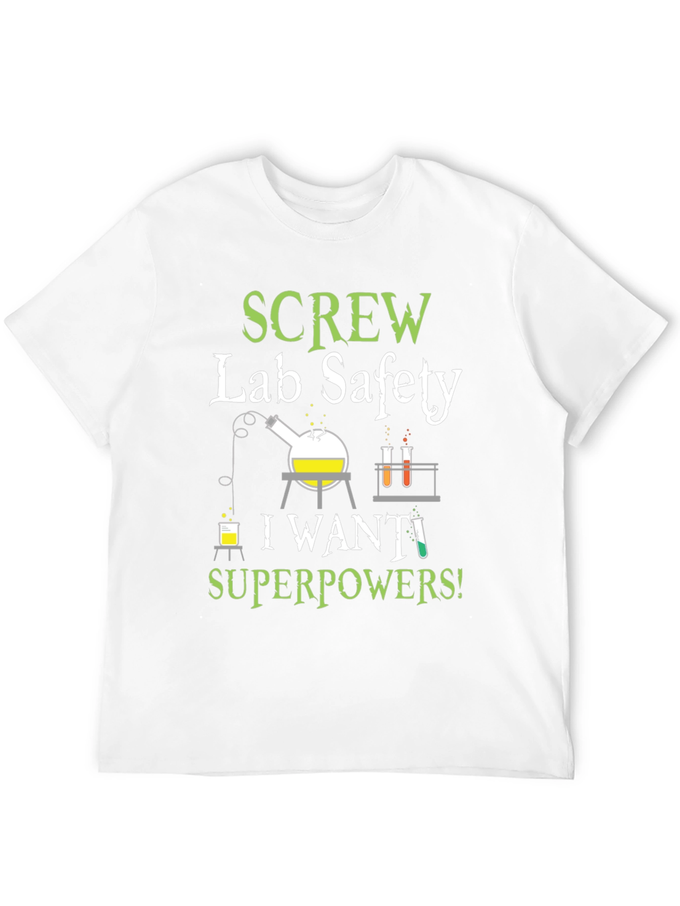 Black Screw Lab Safety T-Shirt: Science Humor Tee view 12