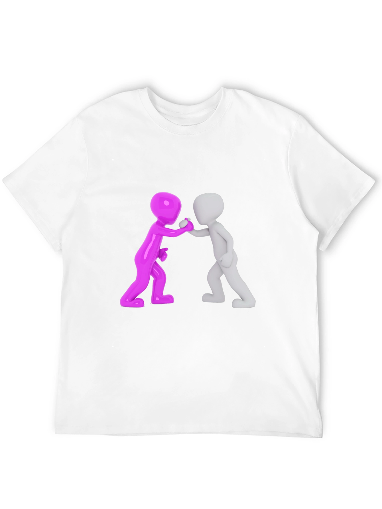 Black Fun Character Graphic Tee - Black view 12