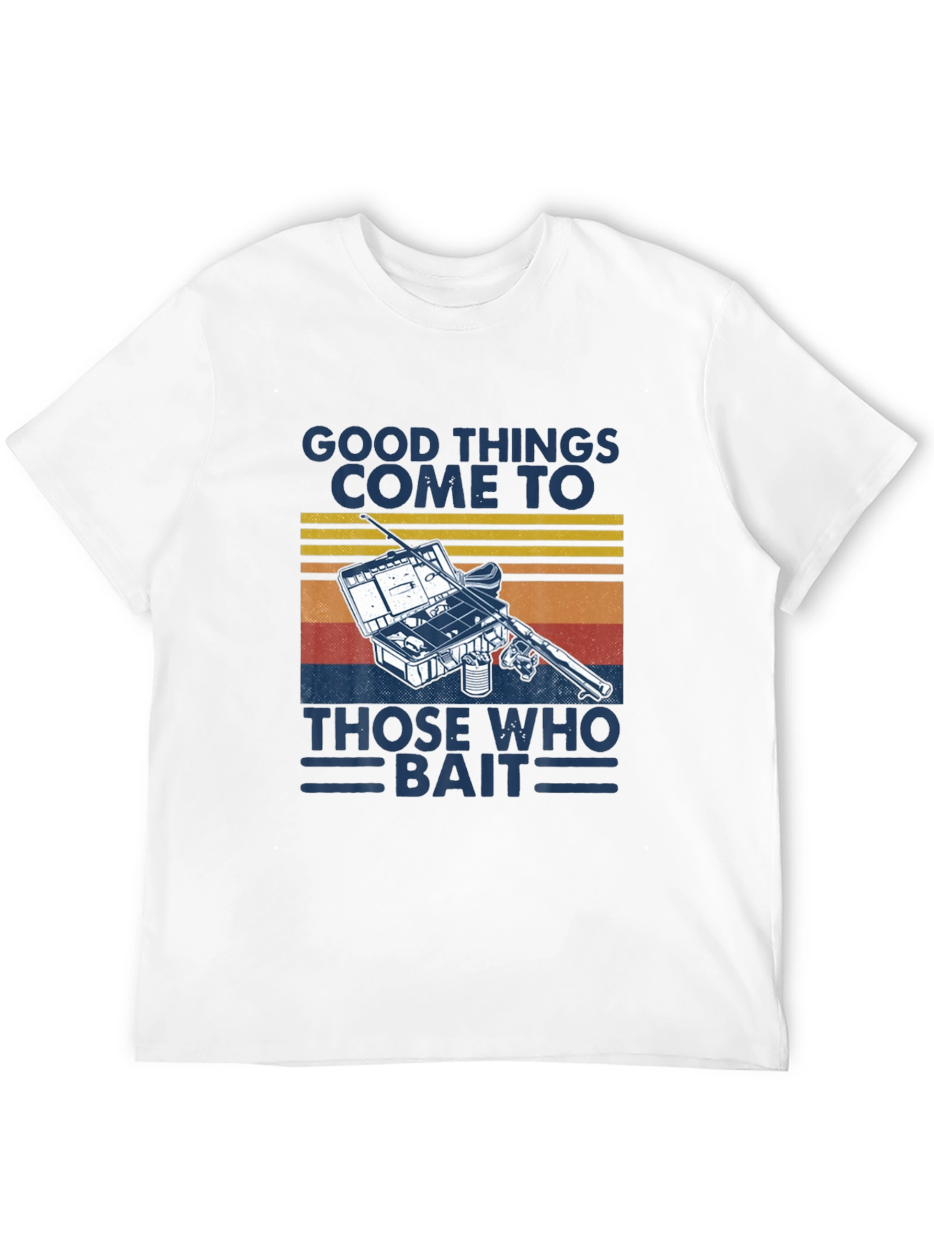Black Fishing T-Shirt: Good Things Come to Those Who Bait view 12