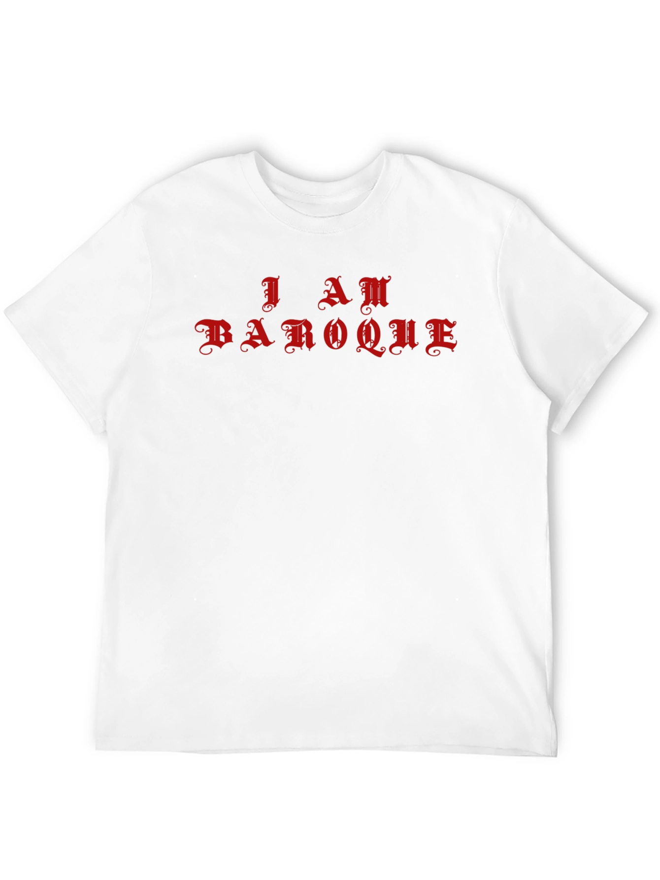 Black I am Baroque Black Graphic Tee view 12
