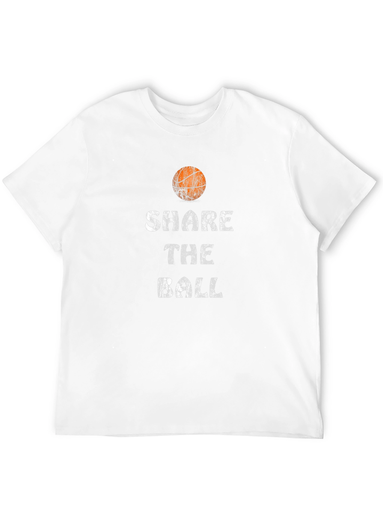 Share the Ball T-Shirt - Basketball Graphic Tee - 12