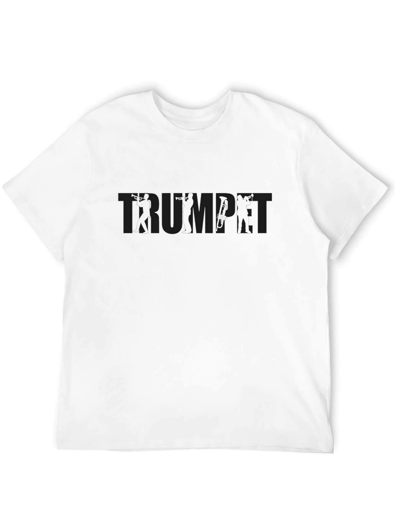 Black Black 'Trumpet' Graphic Print T-Shirt view 12