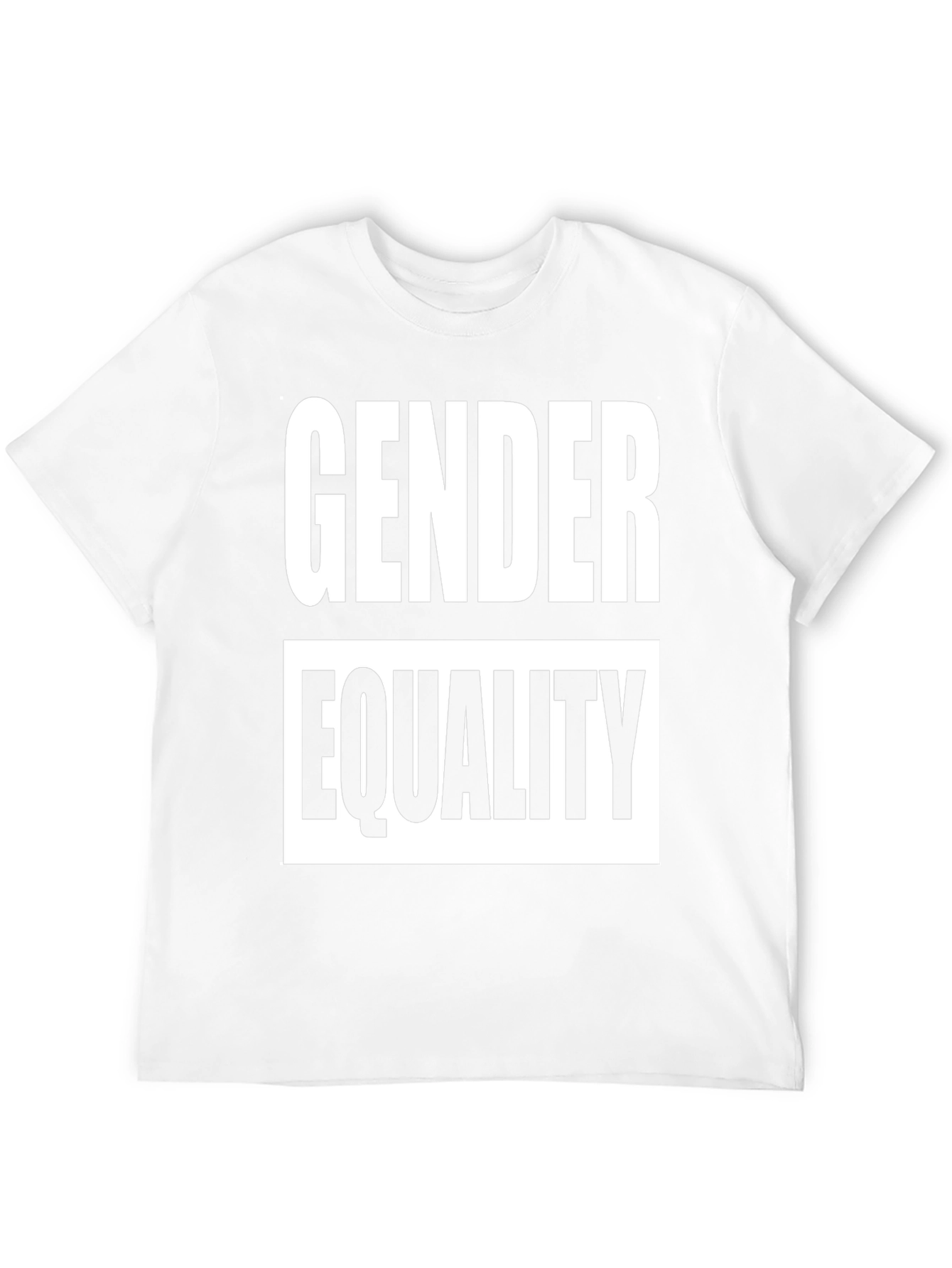 Black Gender Equality Graphic Tee - Black Cotton view 12