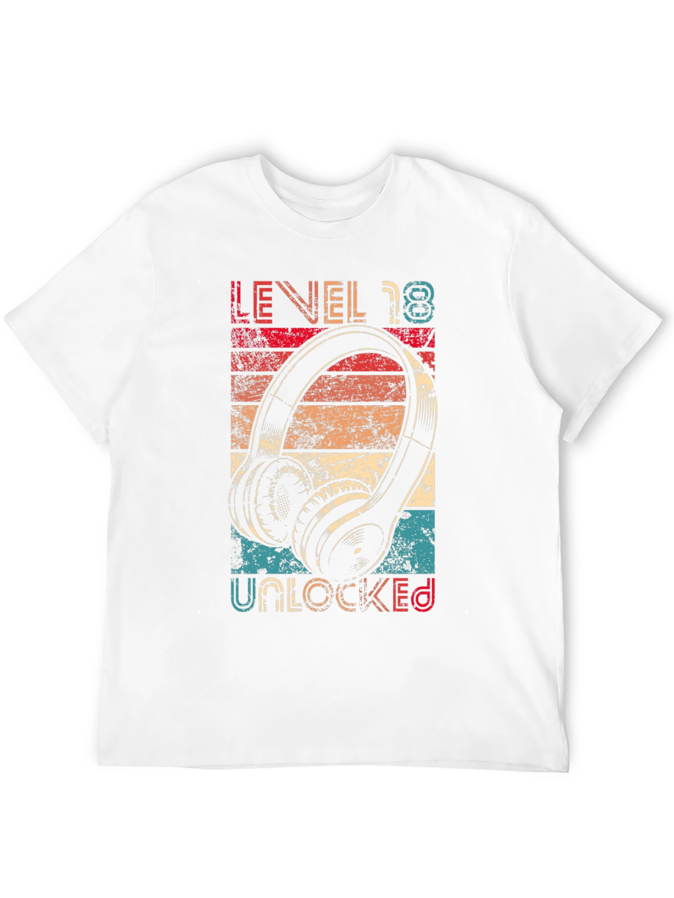 Black Level 18 Unlocked T-Shirt Birthday Gamer Gift view 12