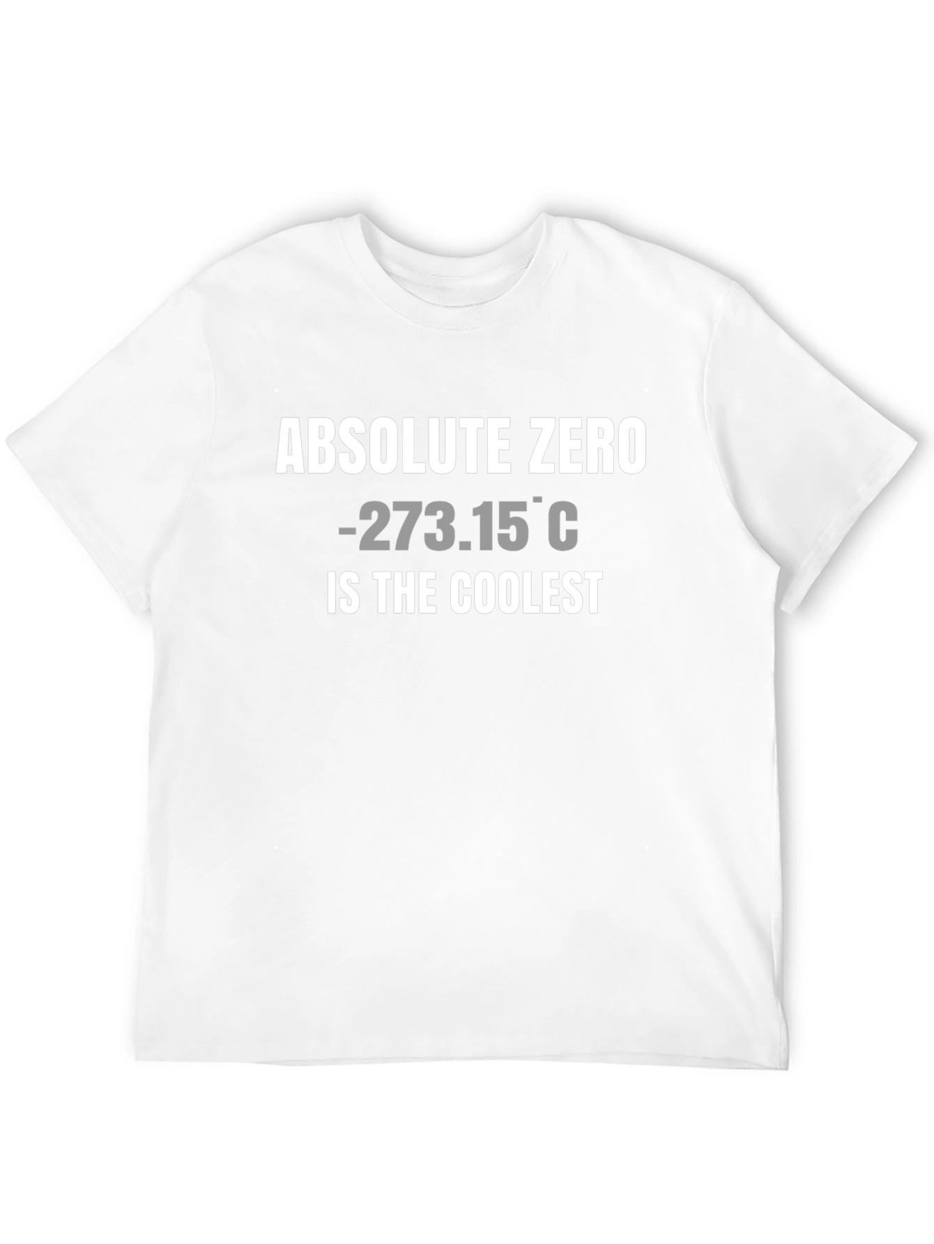 Black Absolute Zero Coolest T-Shirt - Science Humor view 12