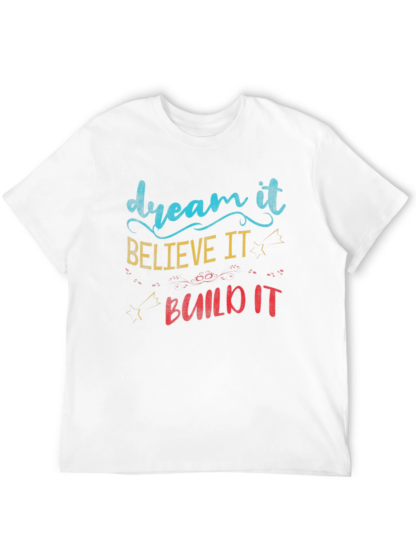 Black Dream, Believe, Build T-Shirt view 12