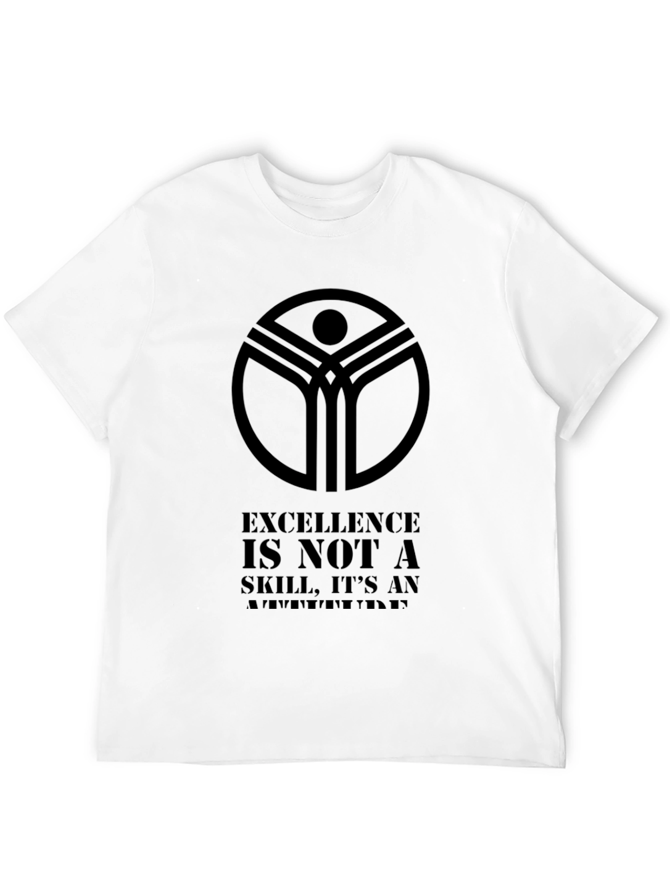 Black Excellence Philosophy Black T-Shirt view 12