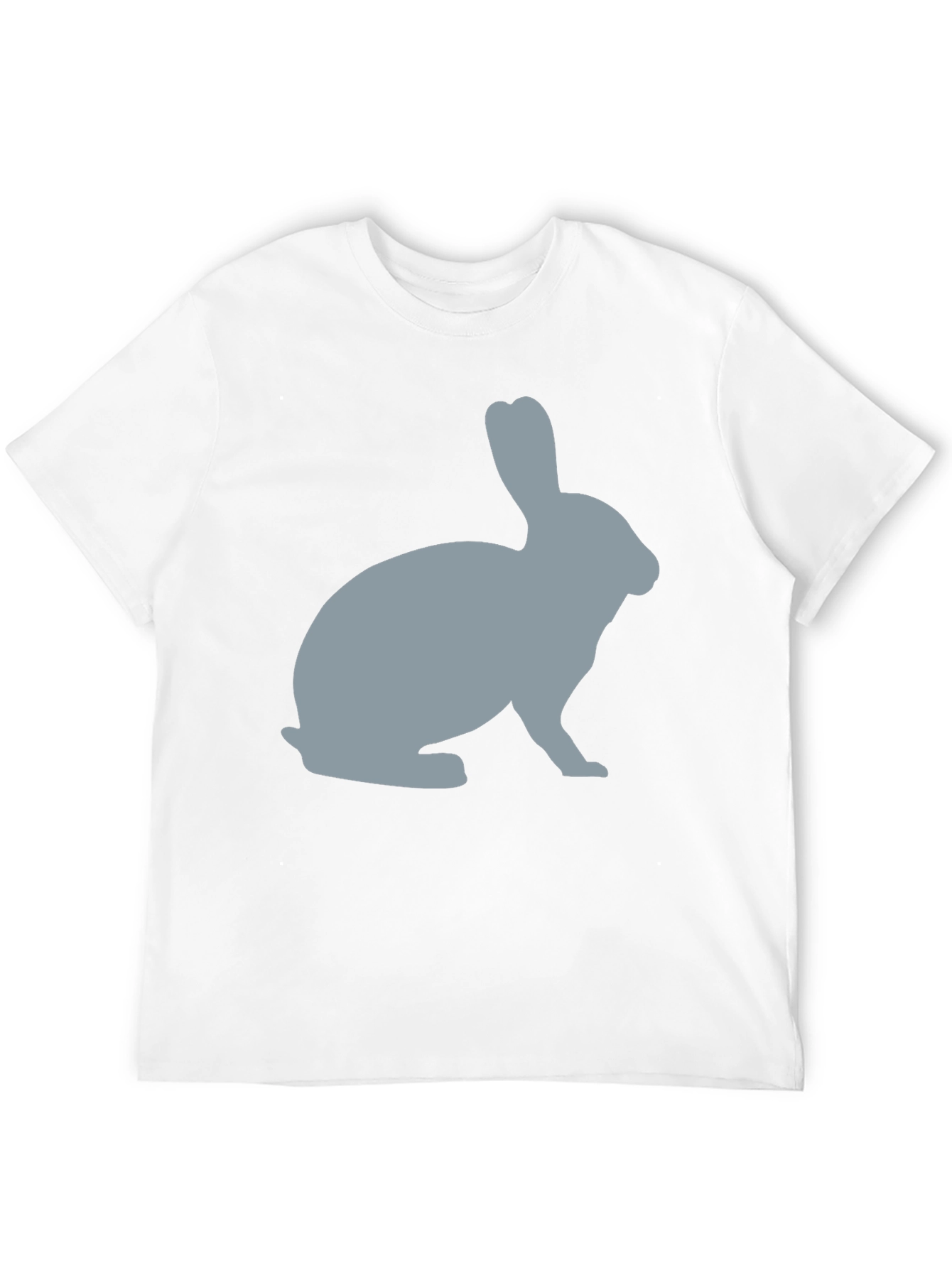 Black Rabbit Silhouette Graphic Tee - Unisex Soft Cotton T-Shirt view 12
