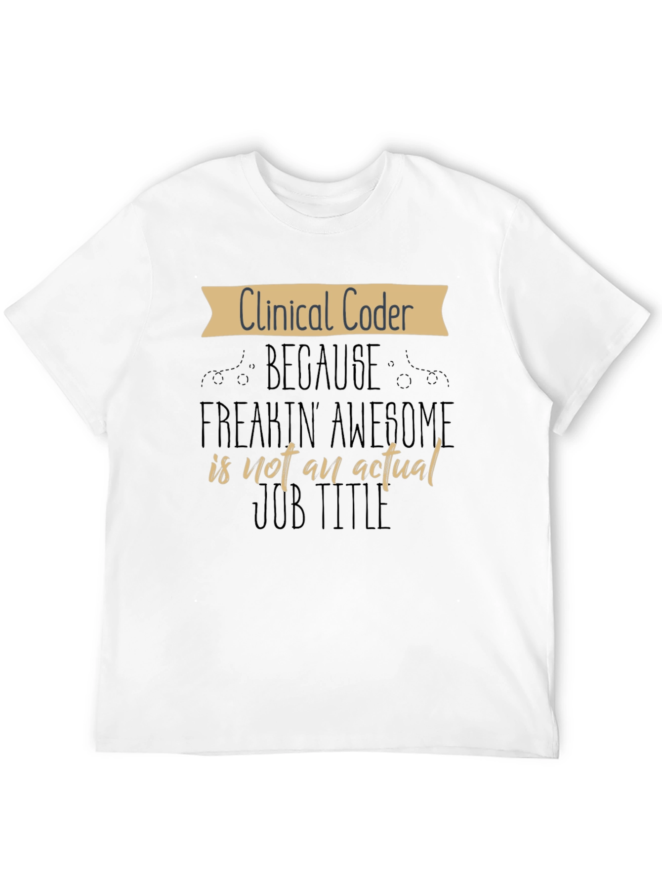 Black Clinical Coder Graphic T-Shirt view 12