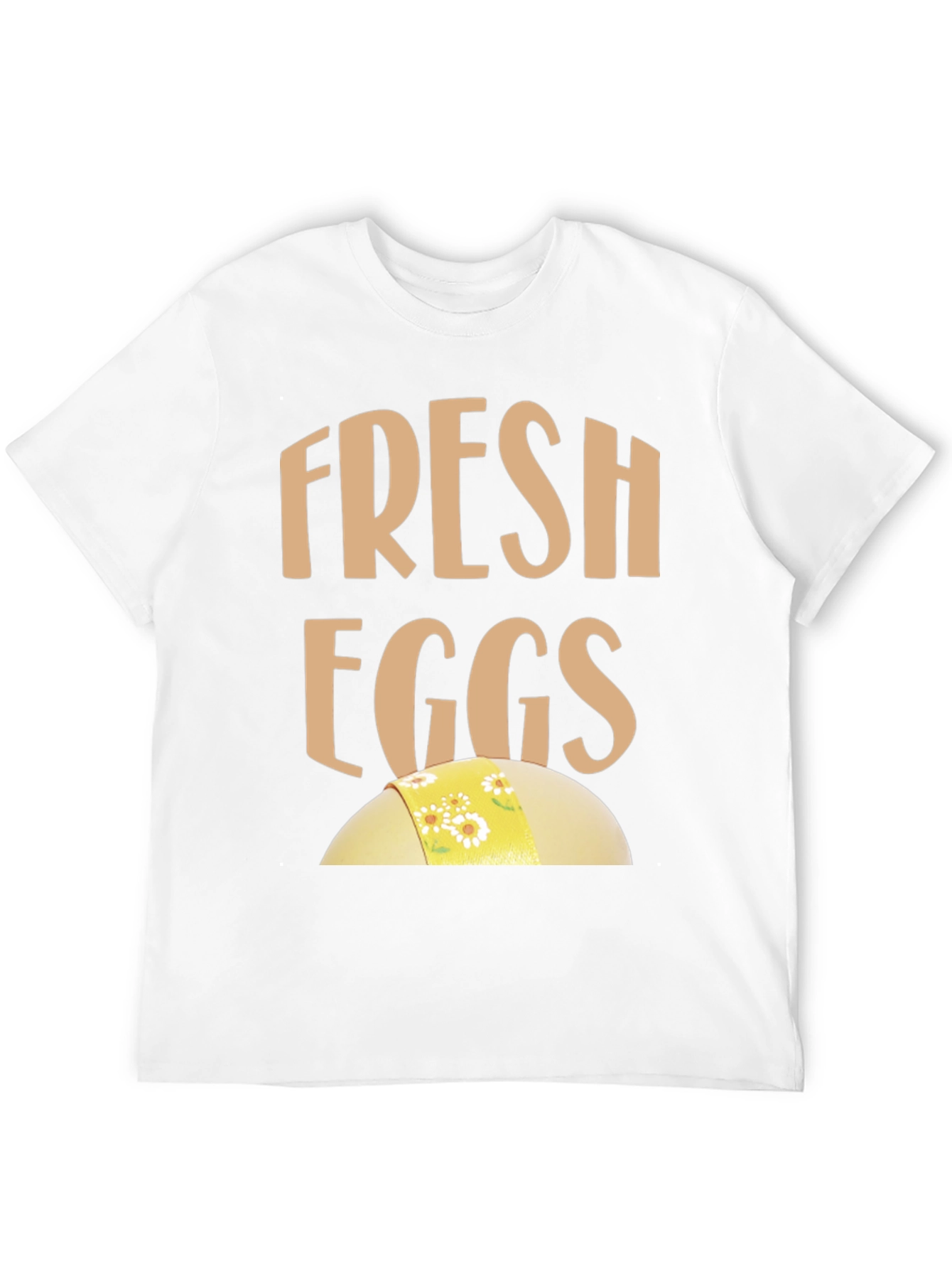 Black Fresh Eggs Funny T-Shirt view 12