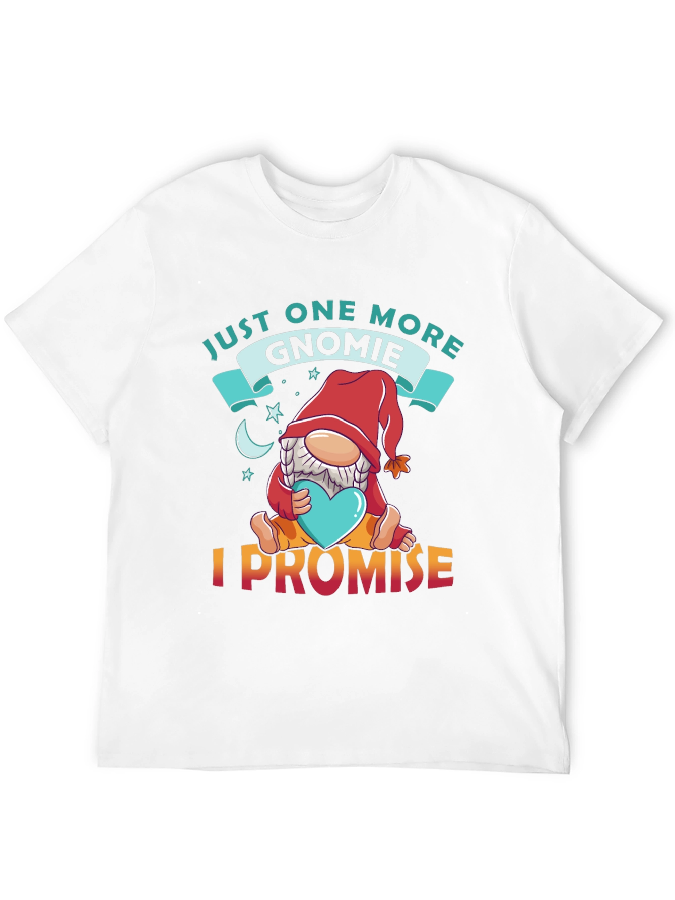 Black Gnomie Promise T-Shirt - Cute Gnome Lover Tee view 12