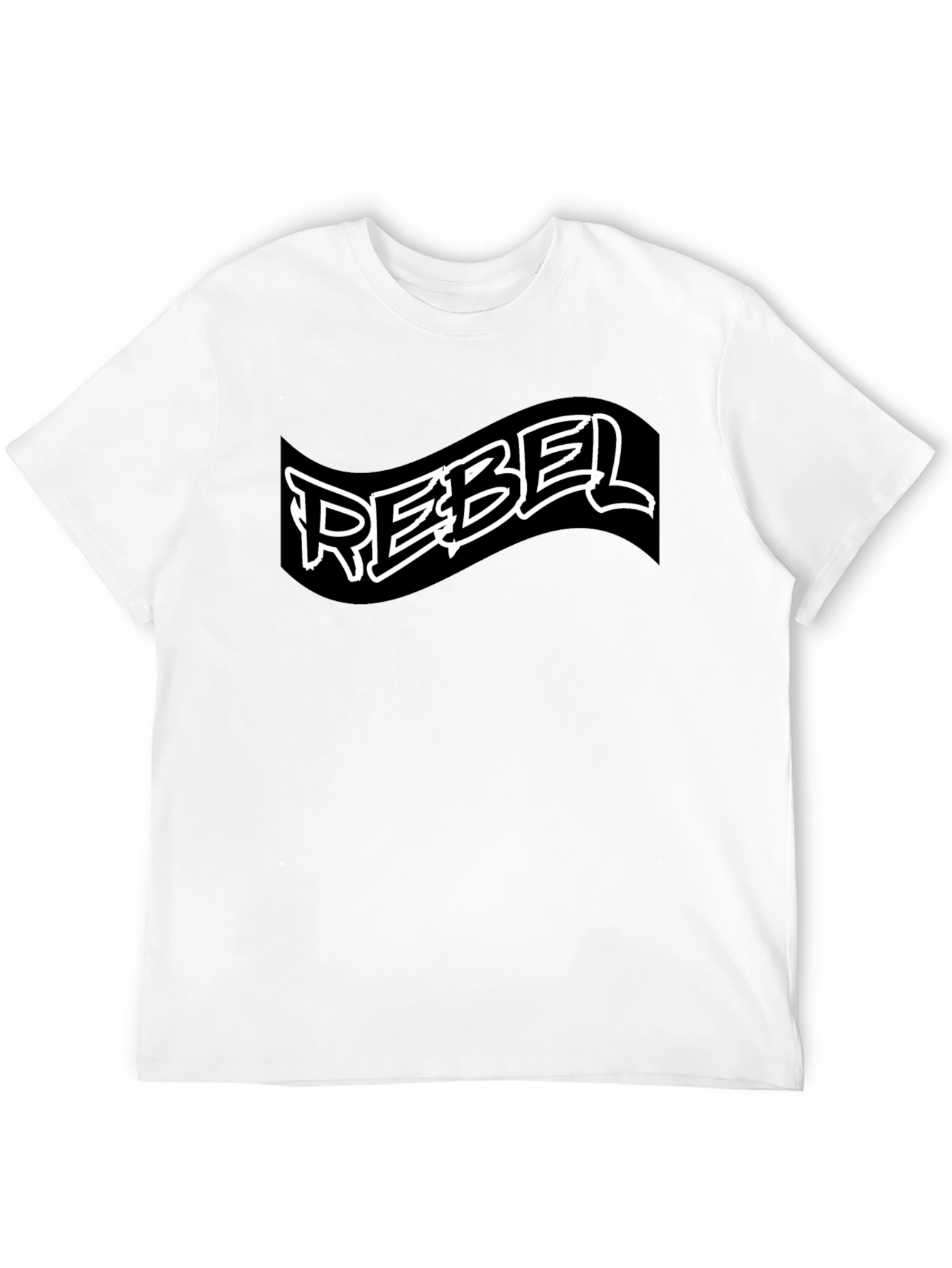 Black Rebel Black T-Shirt - Edgy Graphic Tee view 12