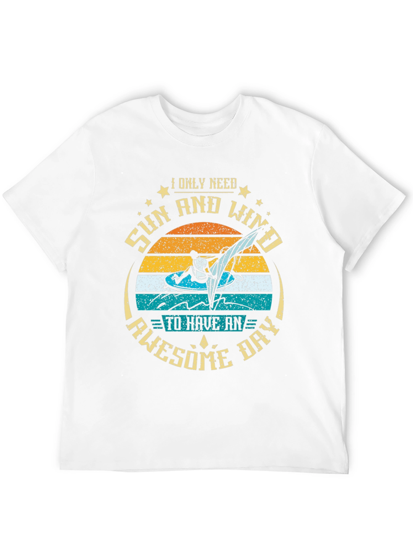 Black Sun & Wind T-Shirt: Awesome Day Vibes view 12