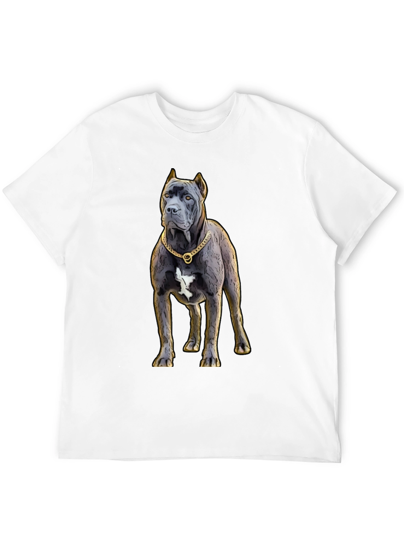 Black Cane Corso Dog Graphic T-Shirt view 12