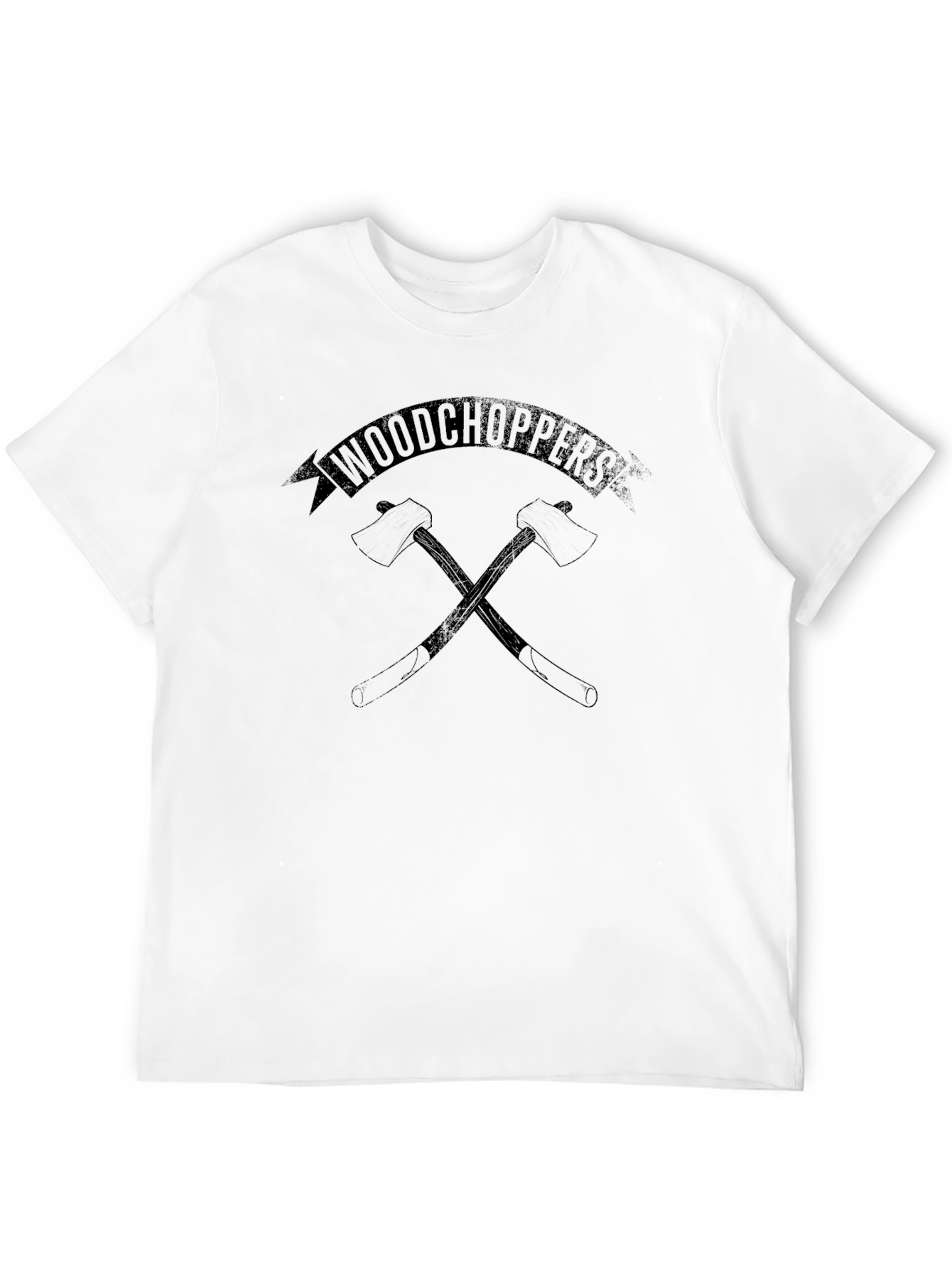 Black Woodchoppers Axe Graphic T-Shirt view 12
