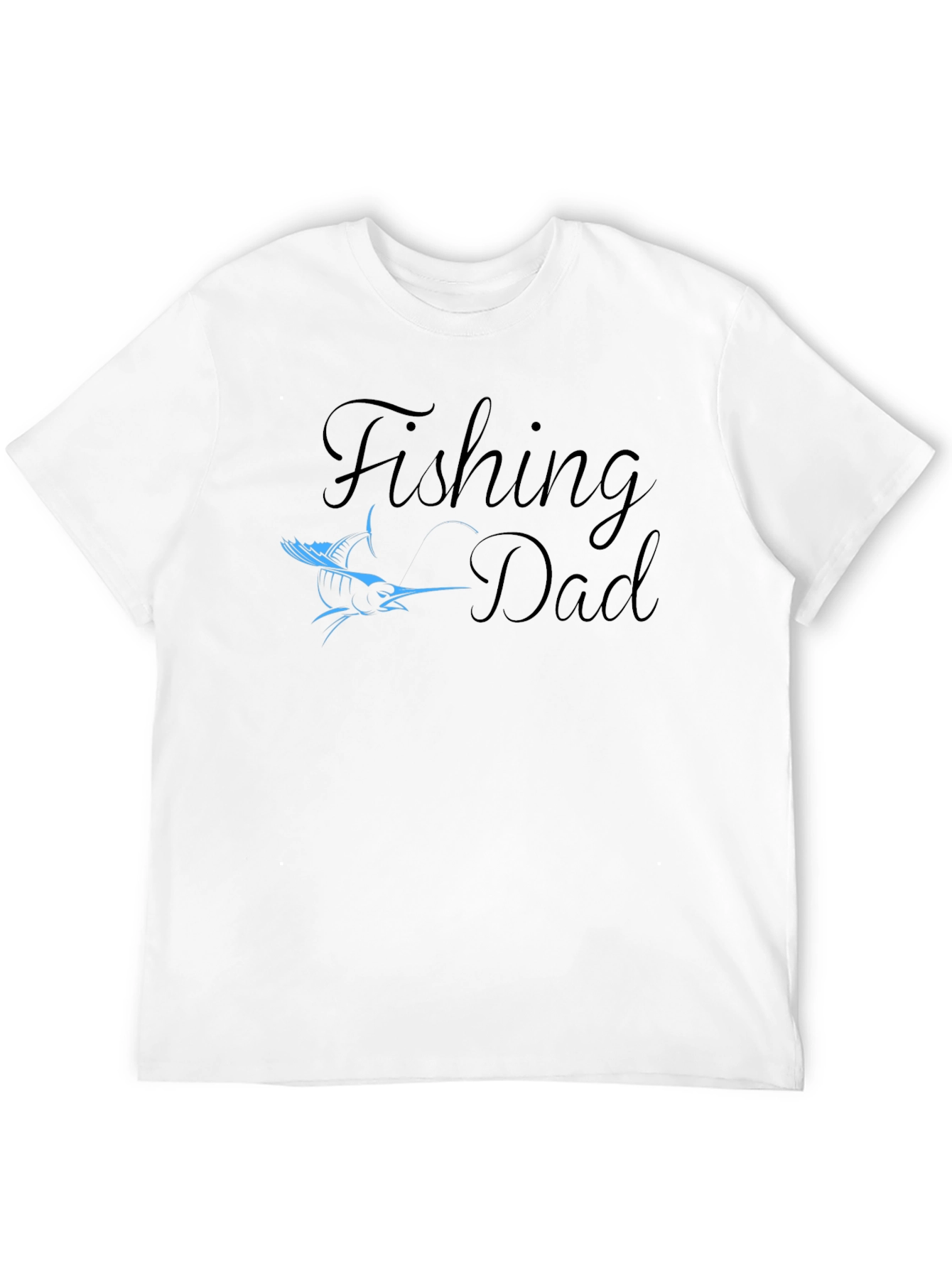 Black Fishing Dad T-Shirt - Stylish Angler Gift view 12