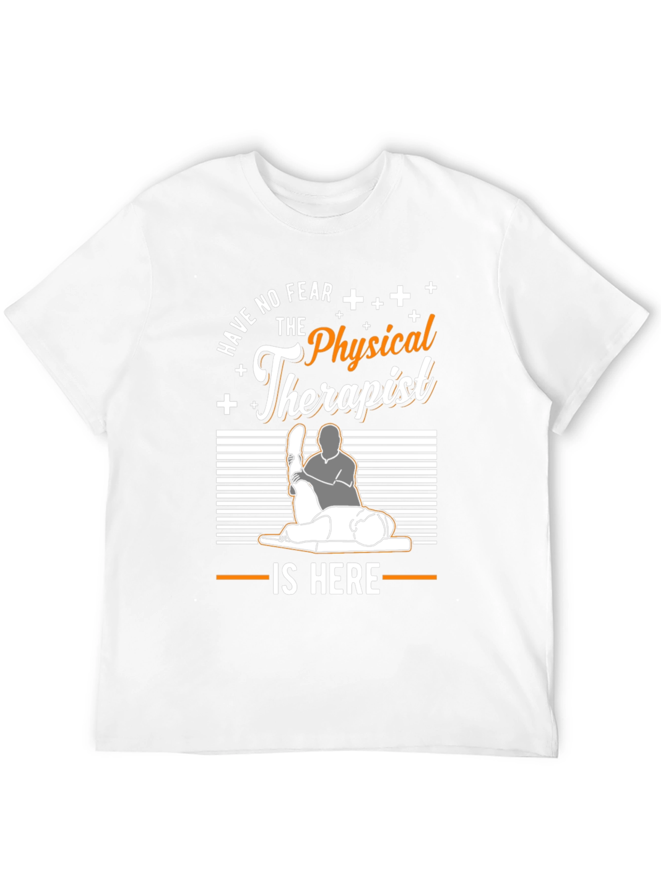 Black Physical Therapist T-Shirt - Have No Fear! view 12