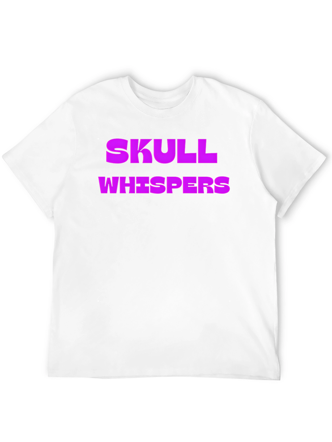 Black Skull Whispers Graphic Tee - Black Cotton view 12
