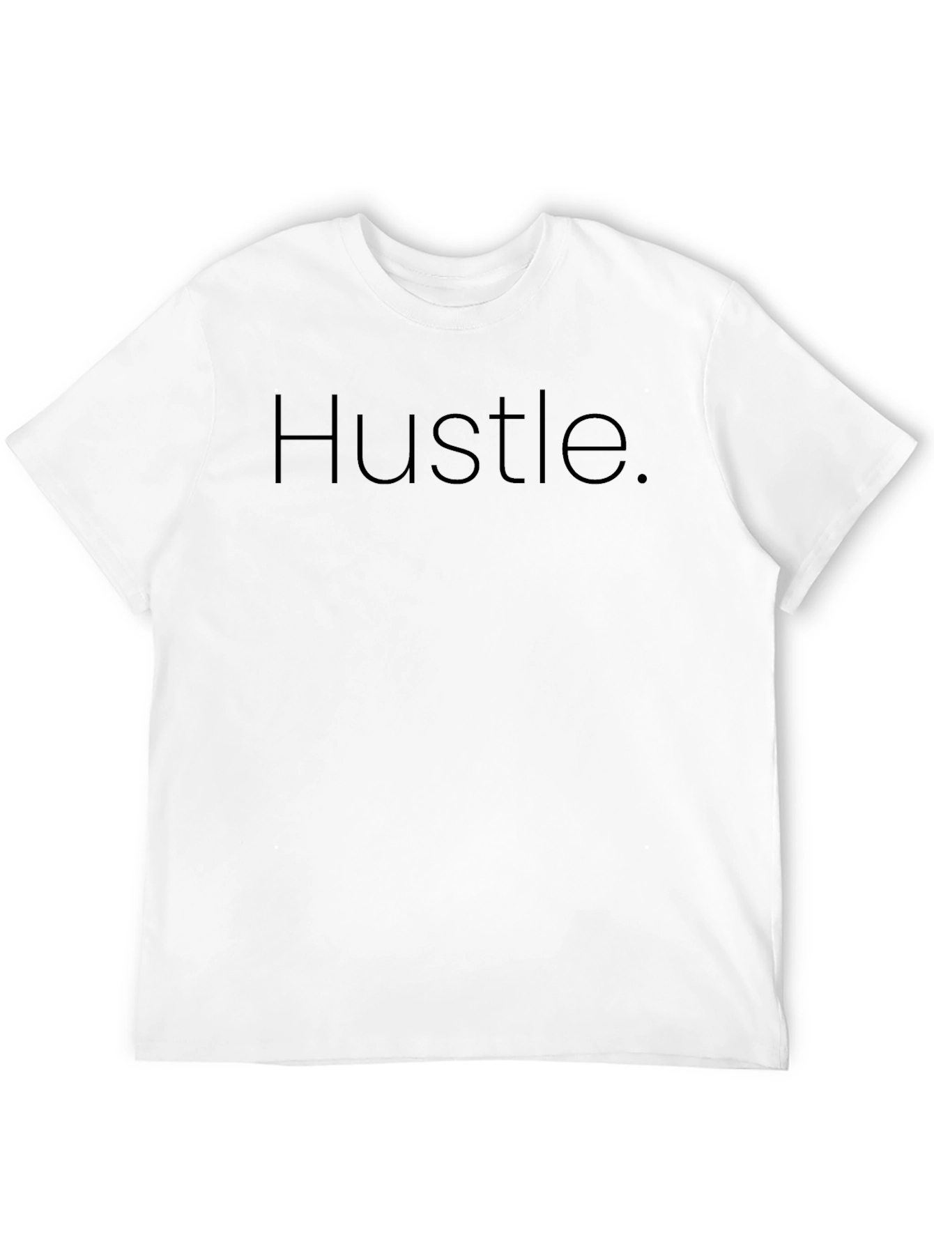 Black Black Hustle Graphic Tee - Motivational Shirt view 12