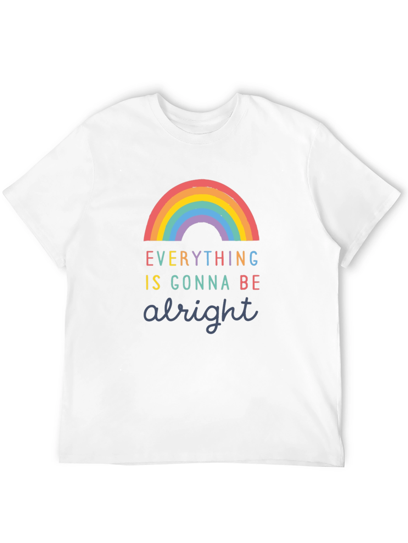 Black Rainbow 'Alright' Graphic Tee view 12