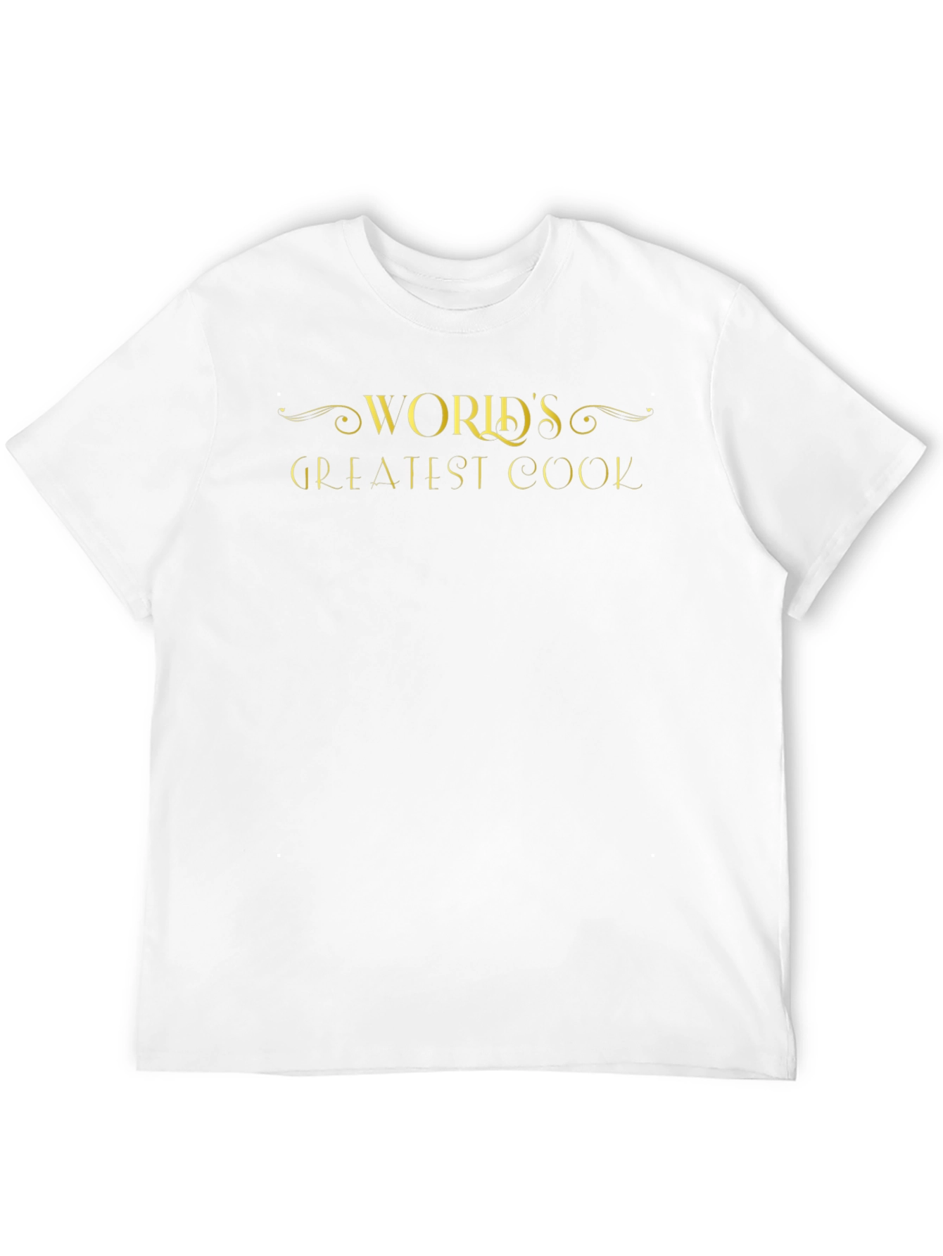 Black World's Greatest Cook Black T-Shirt view 12