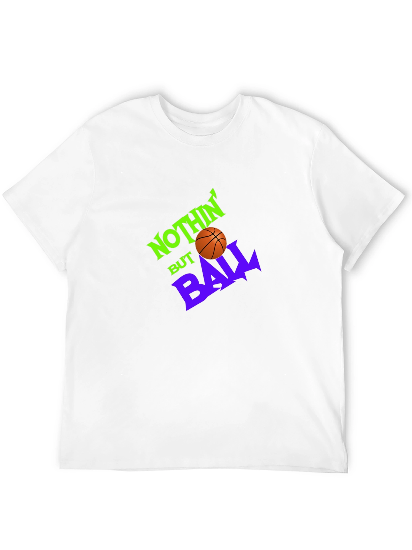Black Nothin' But Ball Graphic Tee - Black Cotton view 12
