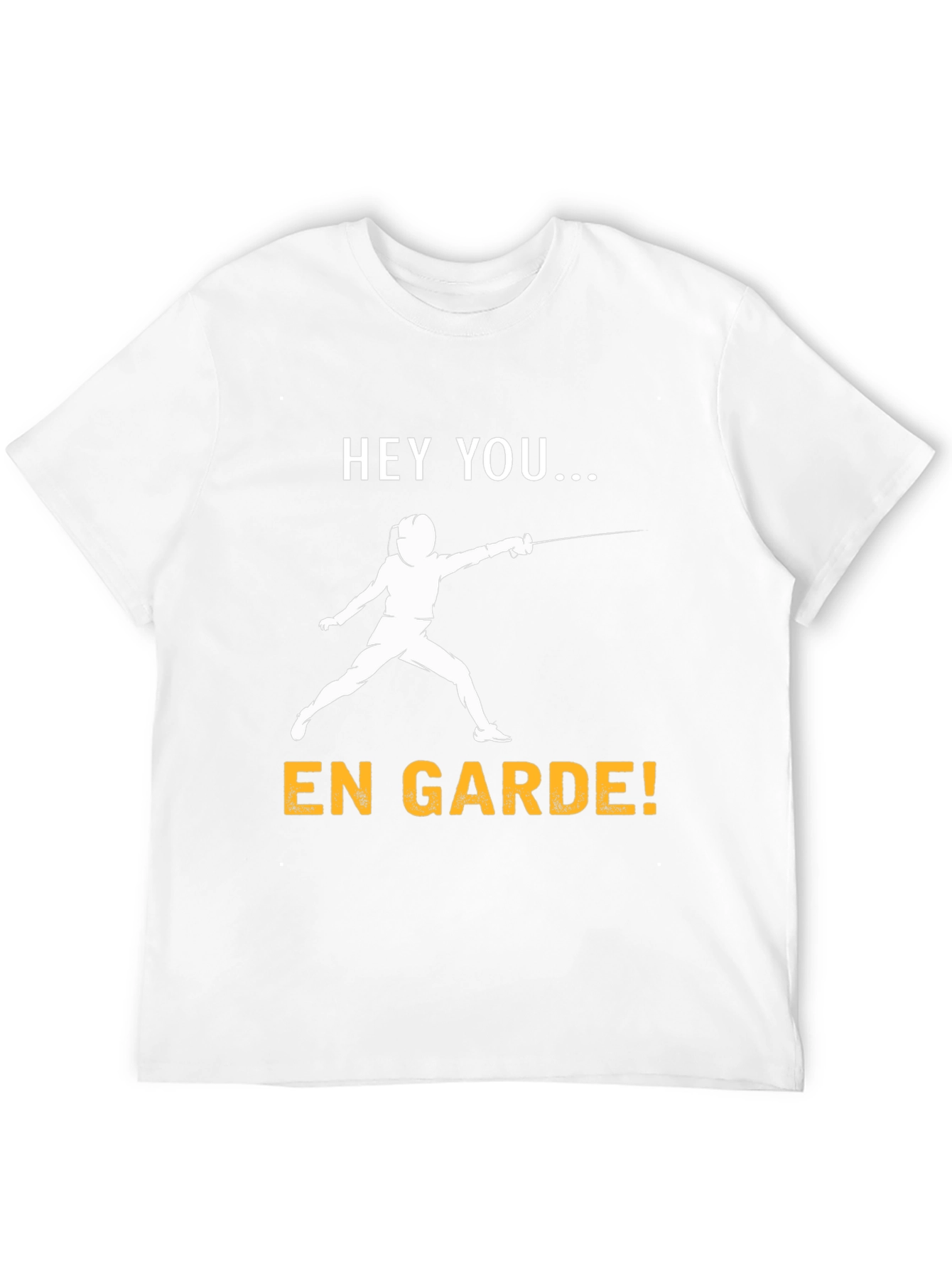 Black En Garde Fencing T-Shirt view 12